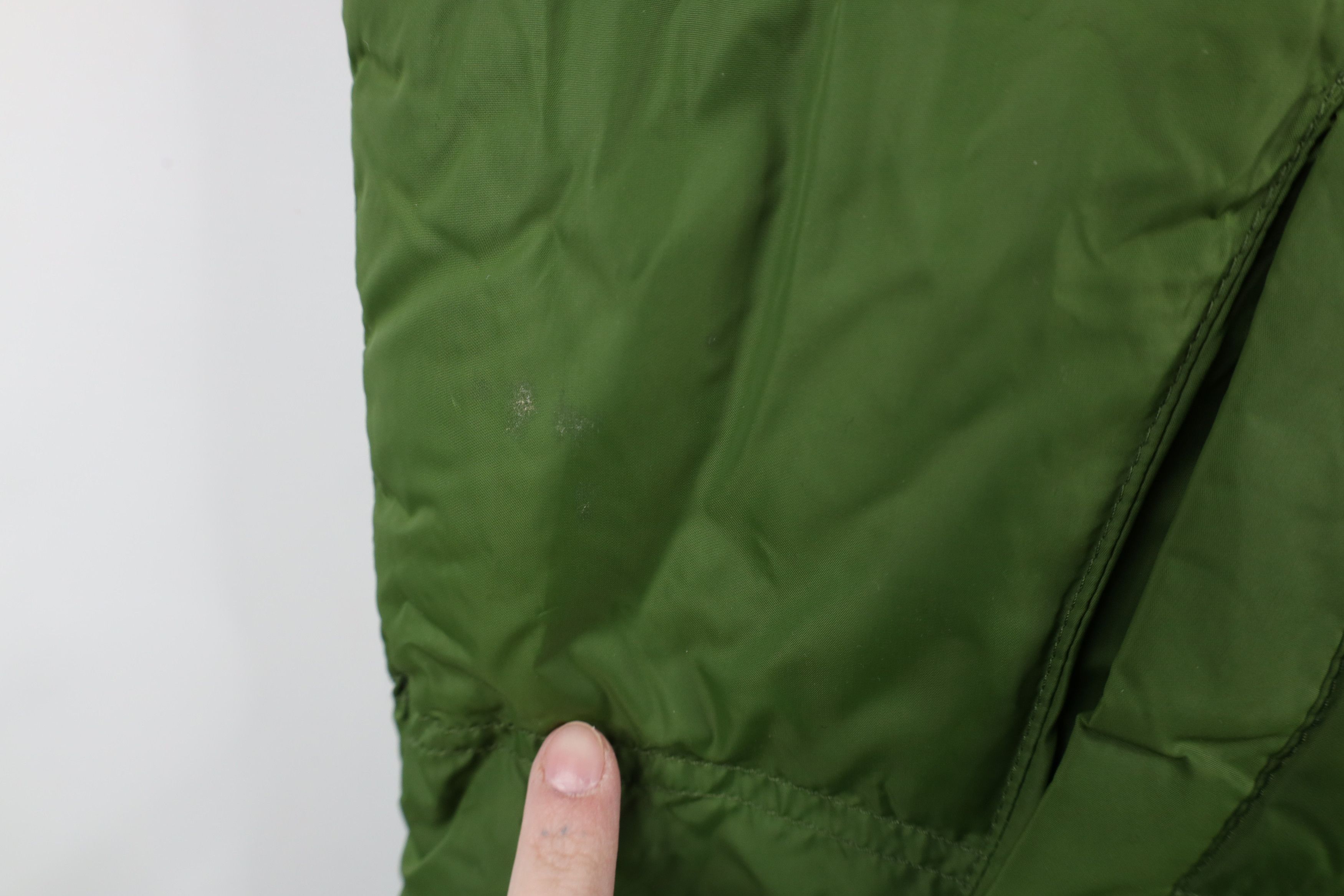 Lands' End × Vintage Vintage Lands End Down Insulated Puffer Vest Jacket Green Size US XXL / EU 58 / 5 - 5 Thumbnail