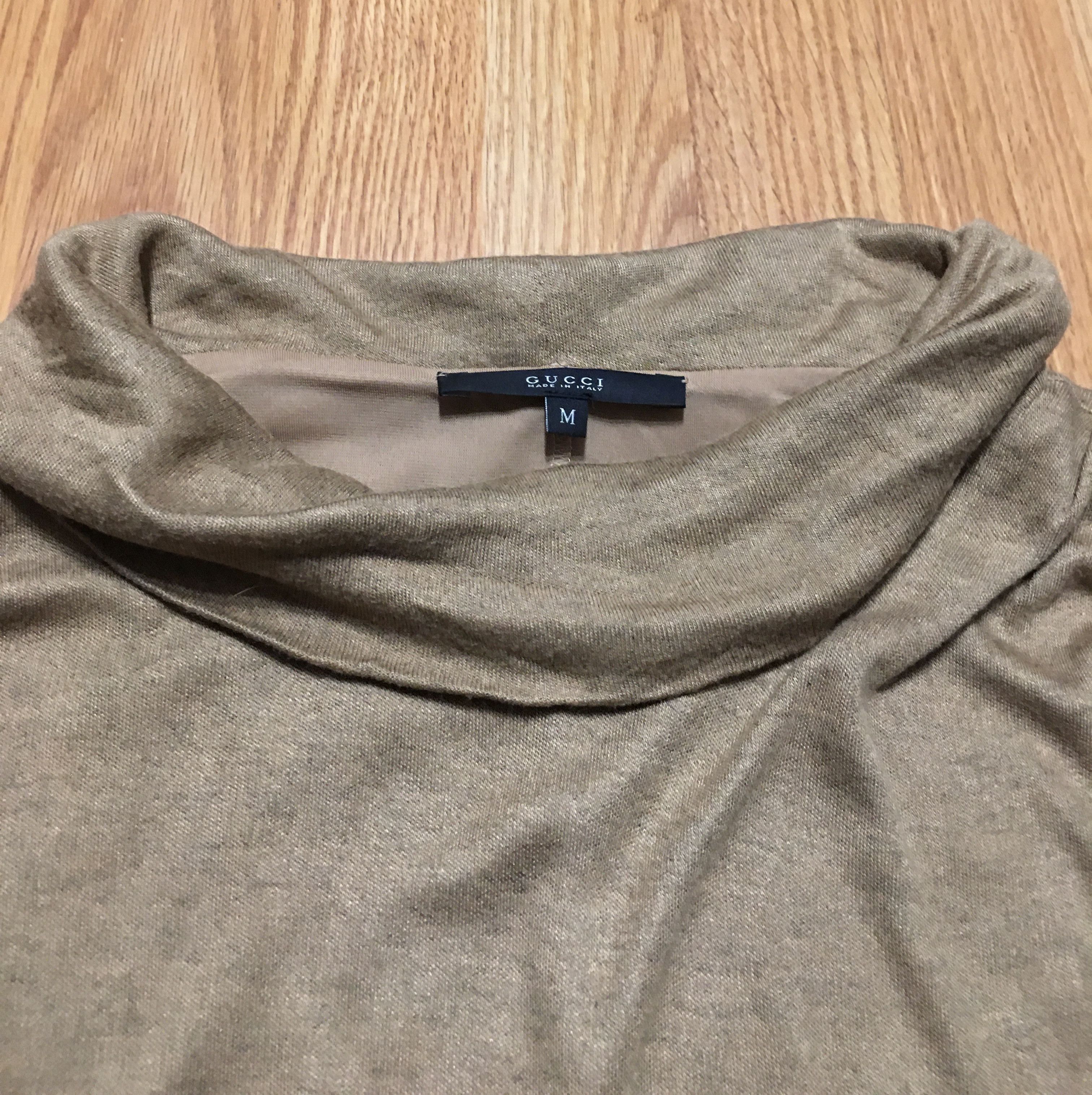 Gucci GUCCI Beige Viscose Midi Dress Size M Size M / US 6-8 / IT 42-44 - 7 Thumbnail