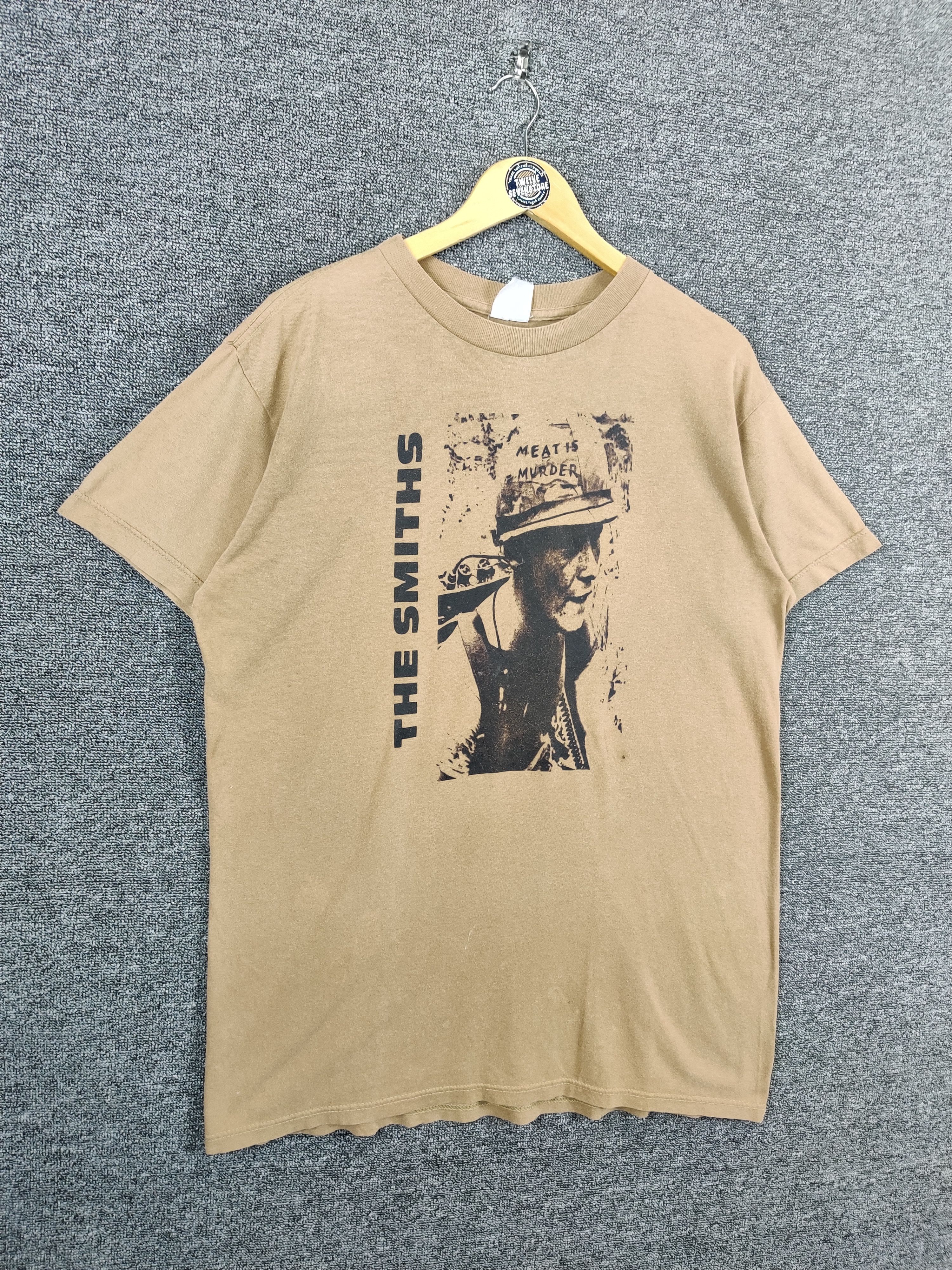 Band Tees Vintage The Smiths Meat Is Murder Band Tee Tshirt Size US L / EU 52-54 / 3 - 6 Thumbnail