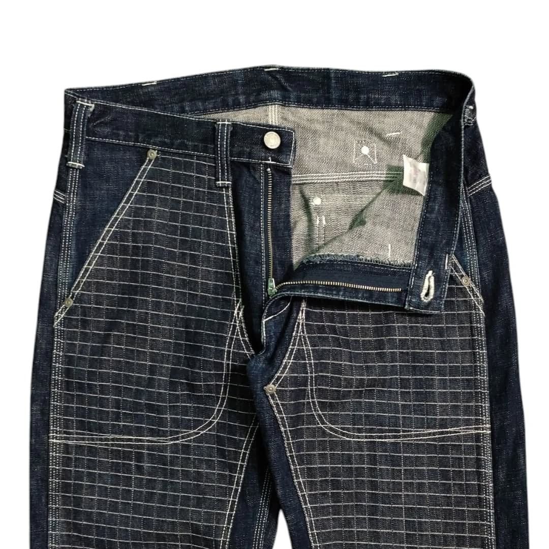 Japanese Brand Japanese denim x Kojima double kne denim with buckleback Size US 32 / EU 48 - 3 Thumbnail