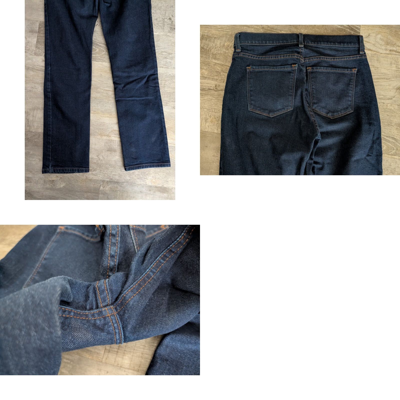 Mott & Bow Mott & Bow Ludlow Boyfriend Jeans Dark Wash Stretch Denim Women’s 28x32 EUC Size 28" / US 6 / IT 42 - 10 Thumbnail