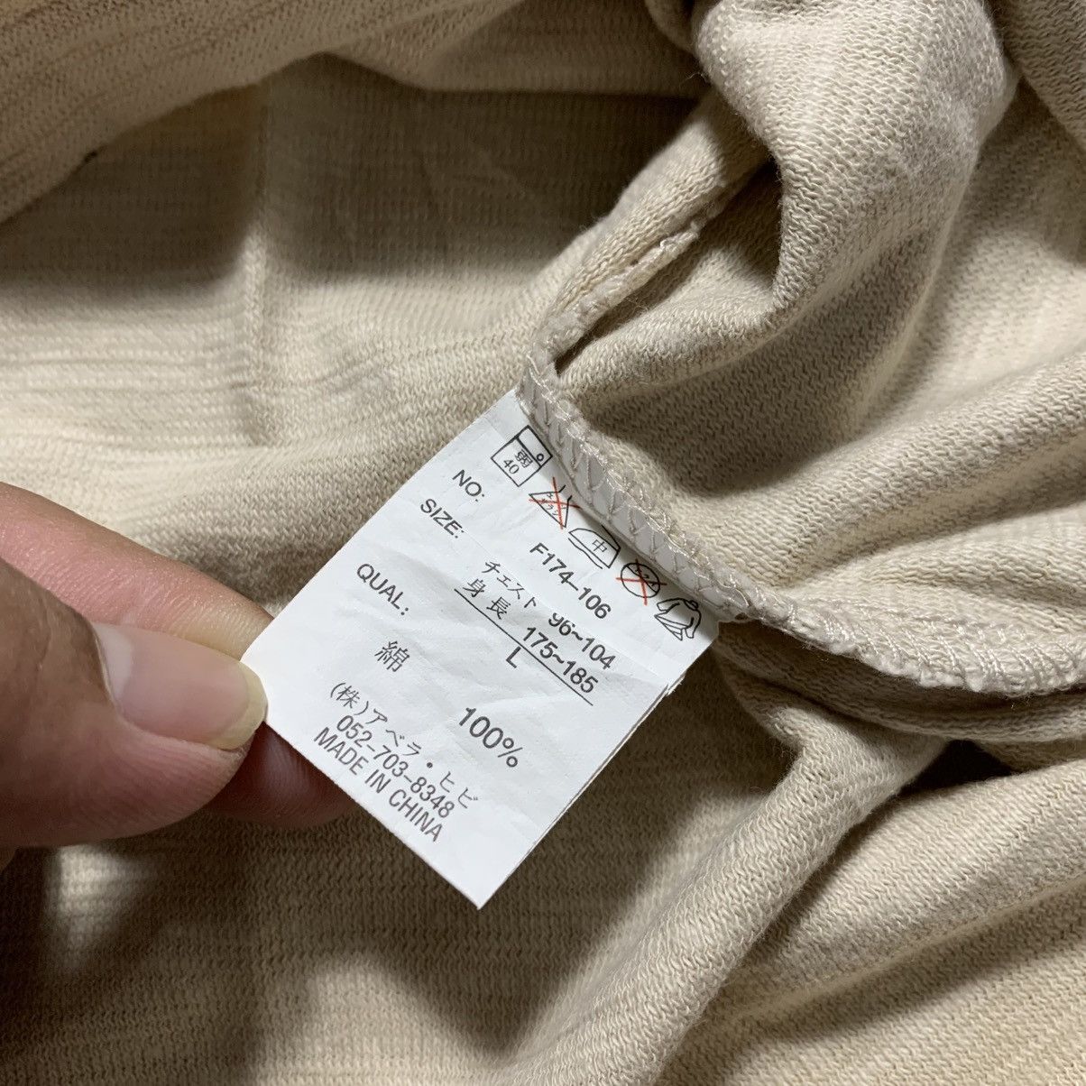 Japanese Brand First Parking Japanese Classic Script Tora Half Button Tee Size US L / EU 52-54 / 3 - 6 Thumbnail