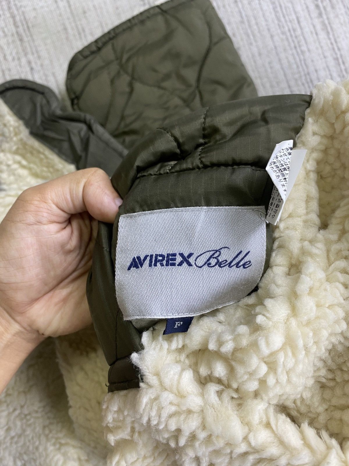 Avirex Vintage Avirex Military Quilted Lined Sherpa Parka Jacket Size US M / EU 48-50 / 2 - 10 Thumbnail