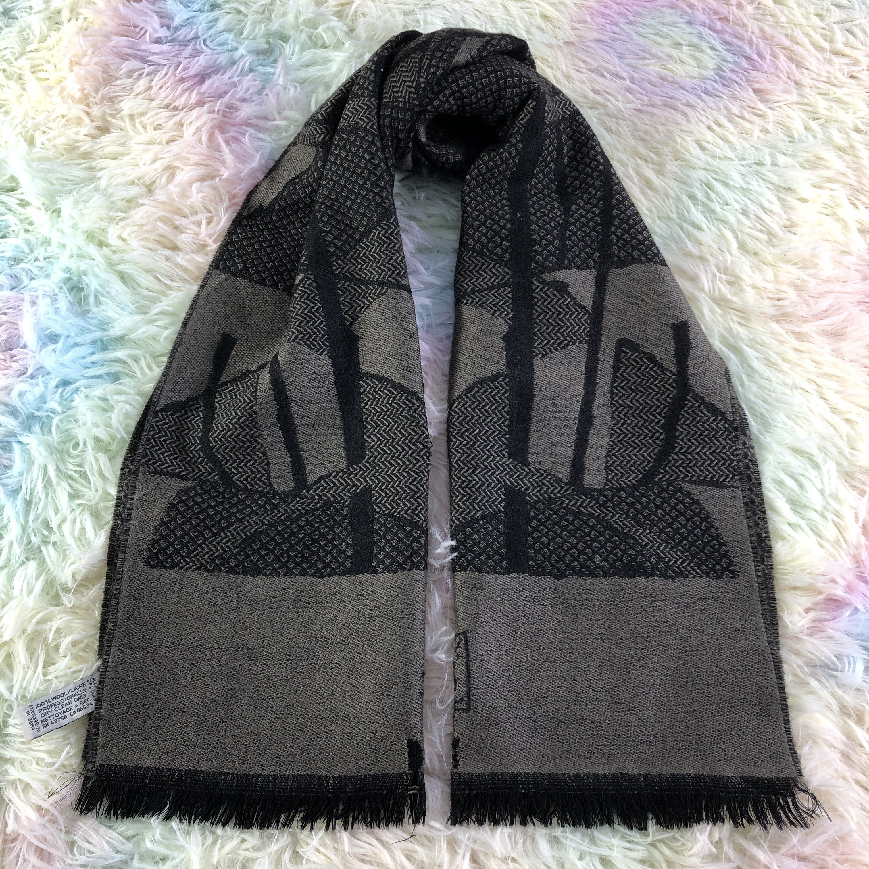 Vintage × Yves Saint Laurent Yves Saint Laurent Scarf / Muffler / Neckwear - KM401 Size ONE SIZE - 1 Thumbnail