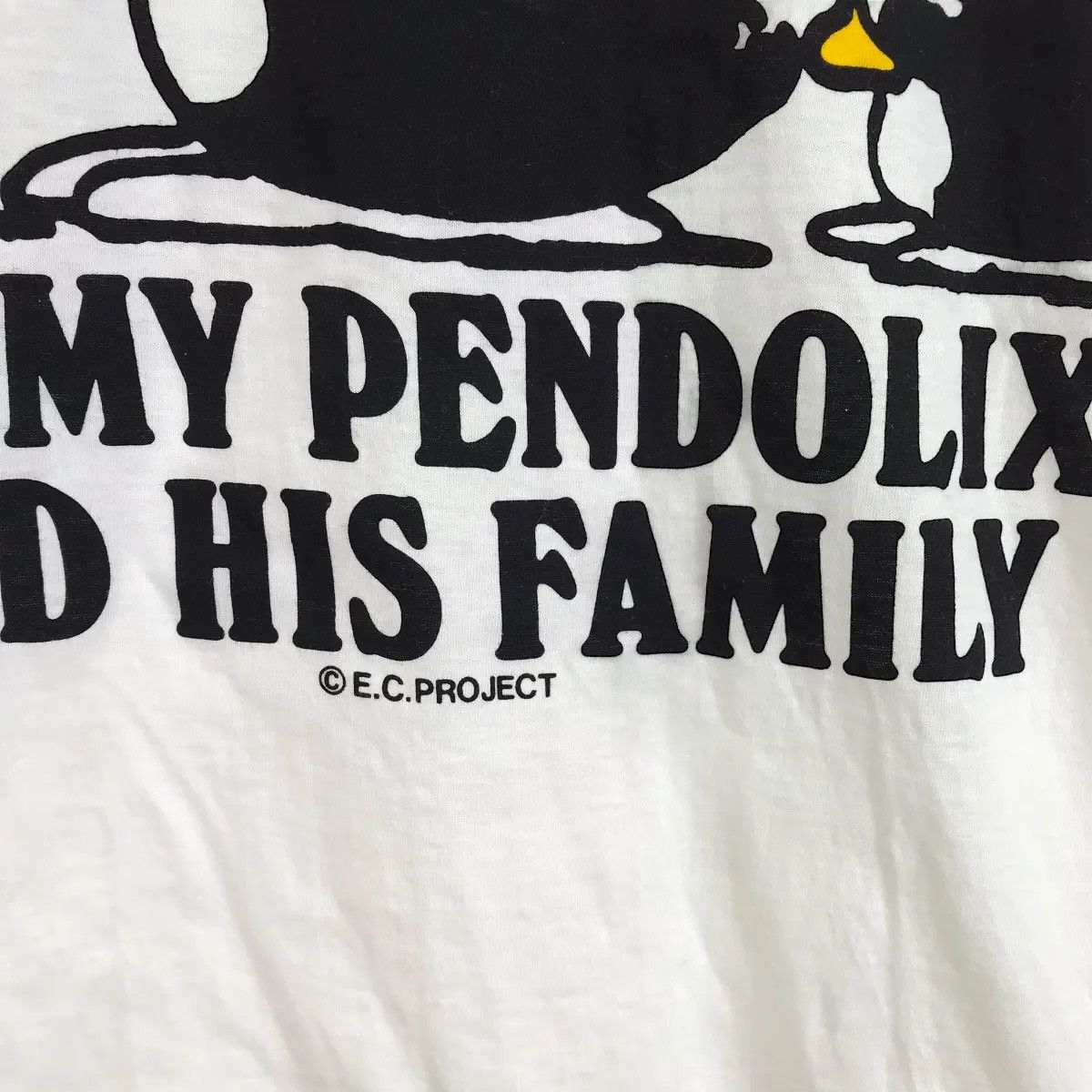 Vintage Vtg 90’ JIMMY PENDOLIX MIDORI Baseball Cartoon Tee Shirt Size XS / US 0-2 / IT 36-38 - 3 Thumbnail