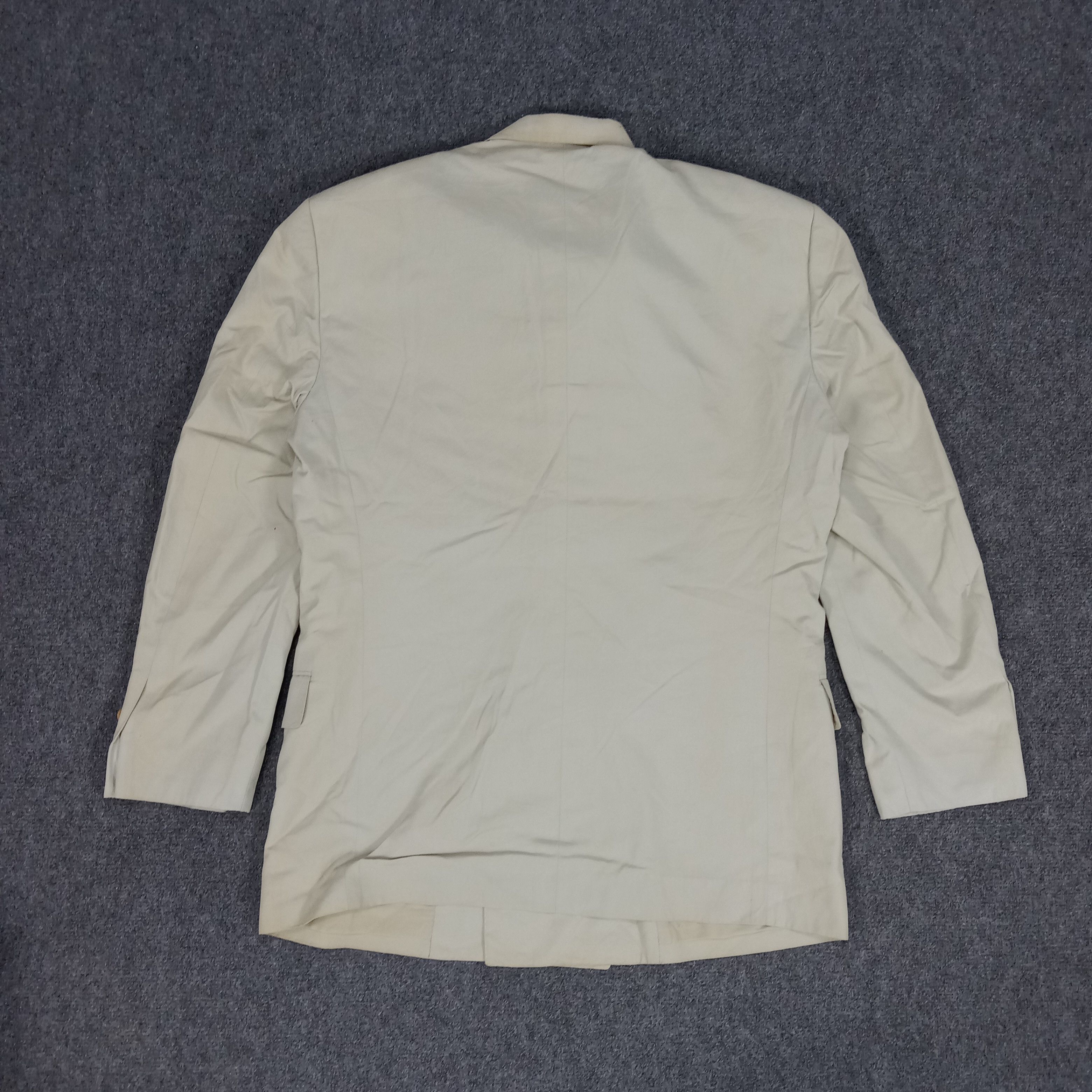 Issey Miyake × Vintage Issey Miyake Men Japanese Designer Blazer Coat Size 38S - 7 Thumbnail