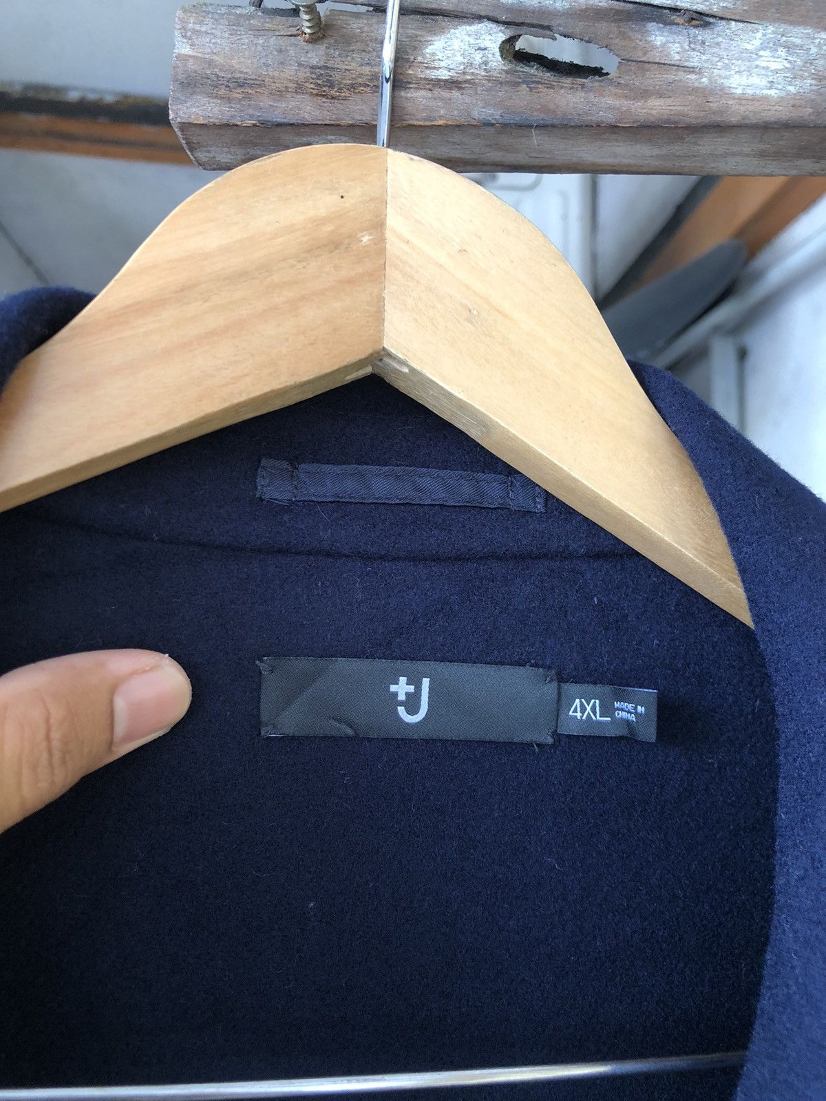 Jil Sander Nice Piece🔥 Jil Sander x Uniqlo Wool Button Jacket Size US XXL / EU 58 / 5 - 8 Thumbnail