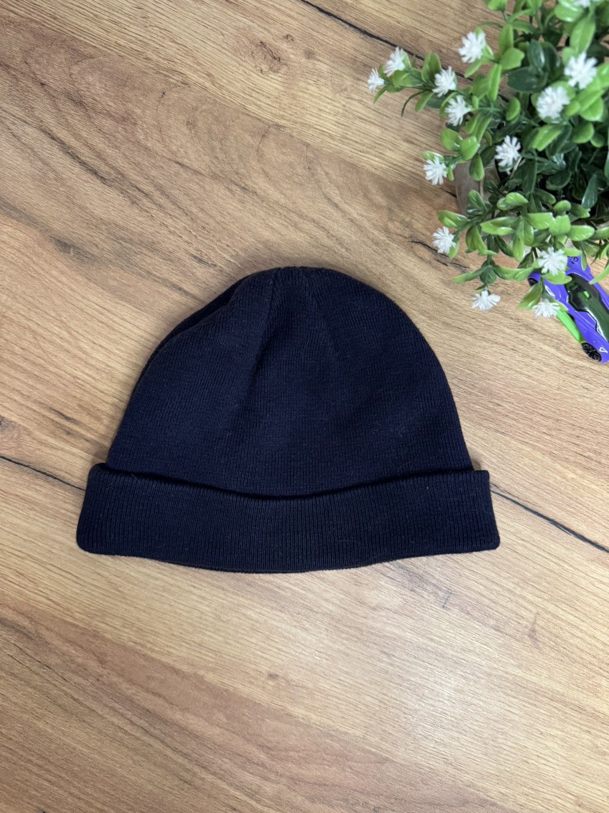 Napapijri Napapijri Logo Patch Beanie Hat – One Size – Navy Size ONE SIZE - 2 Thumbnail