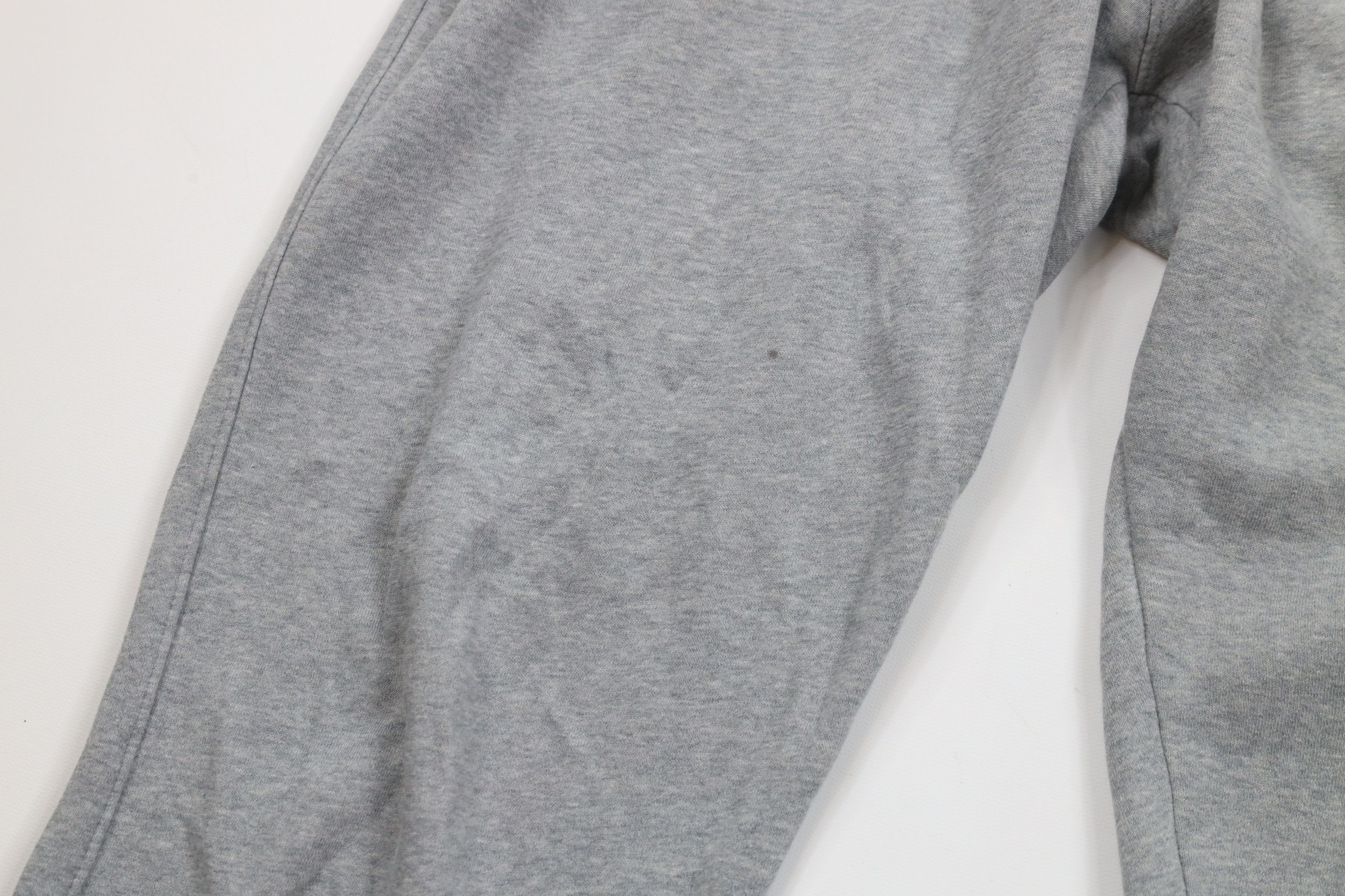 Nike × Vintage Vintage Y2K Nike Travis Scott Mini Swoosh Sweatpants Gray Size US 34 / EU 50 - 5 Thumbnail