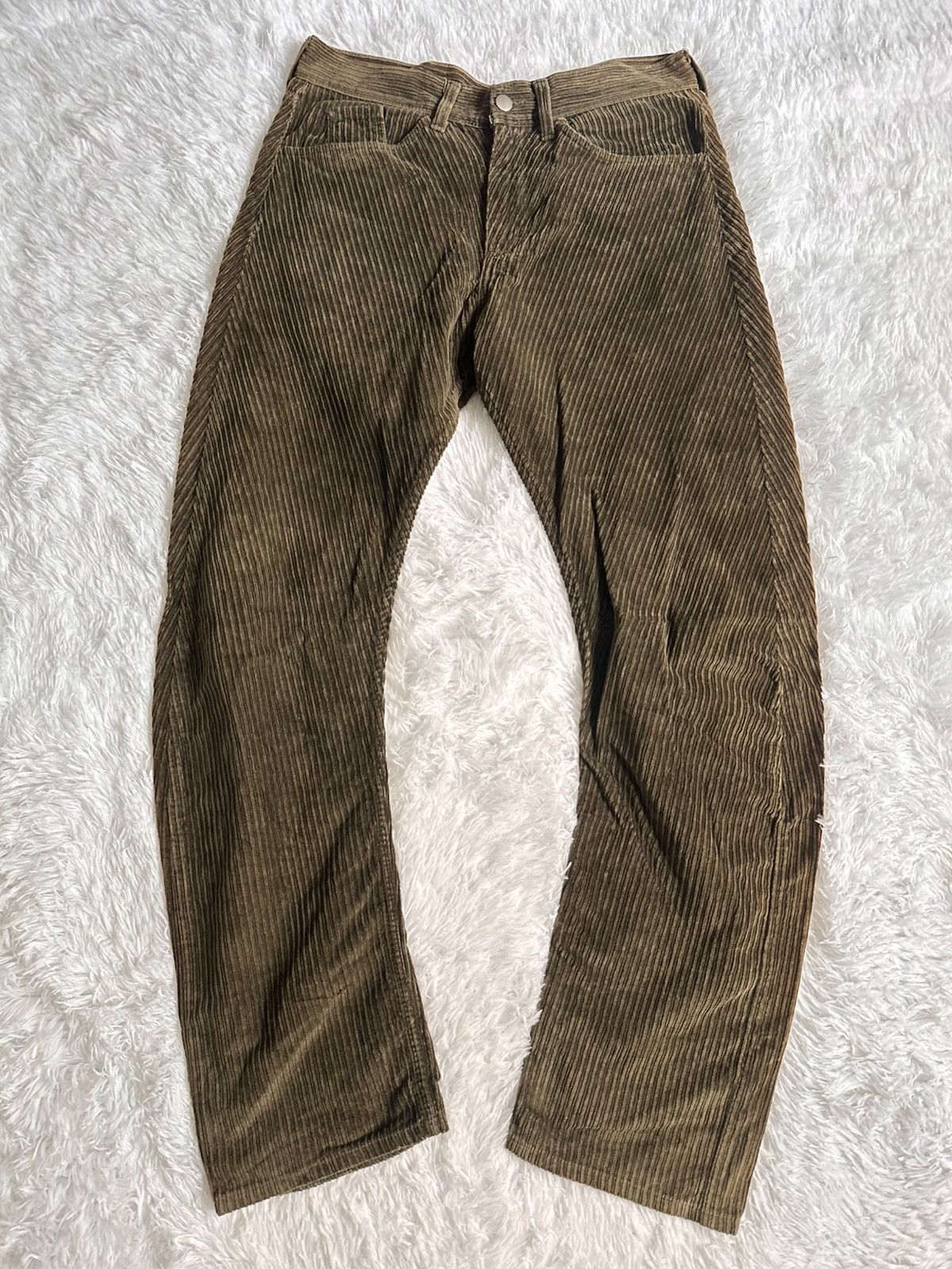 Andrew Mackenzie Andrew Mackenzie Curve Corduroy Pants Size US 32 / EU 48 - 10 Thumbnail