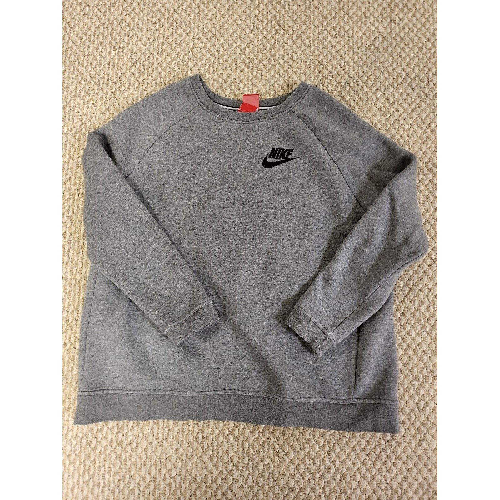 Nike nike womens crewneck sweatshirt xl Color Is Grey Size XL / US 12-14 / IT 48-50 - 1 Thumbnail