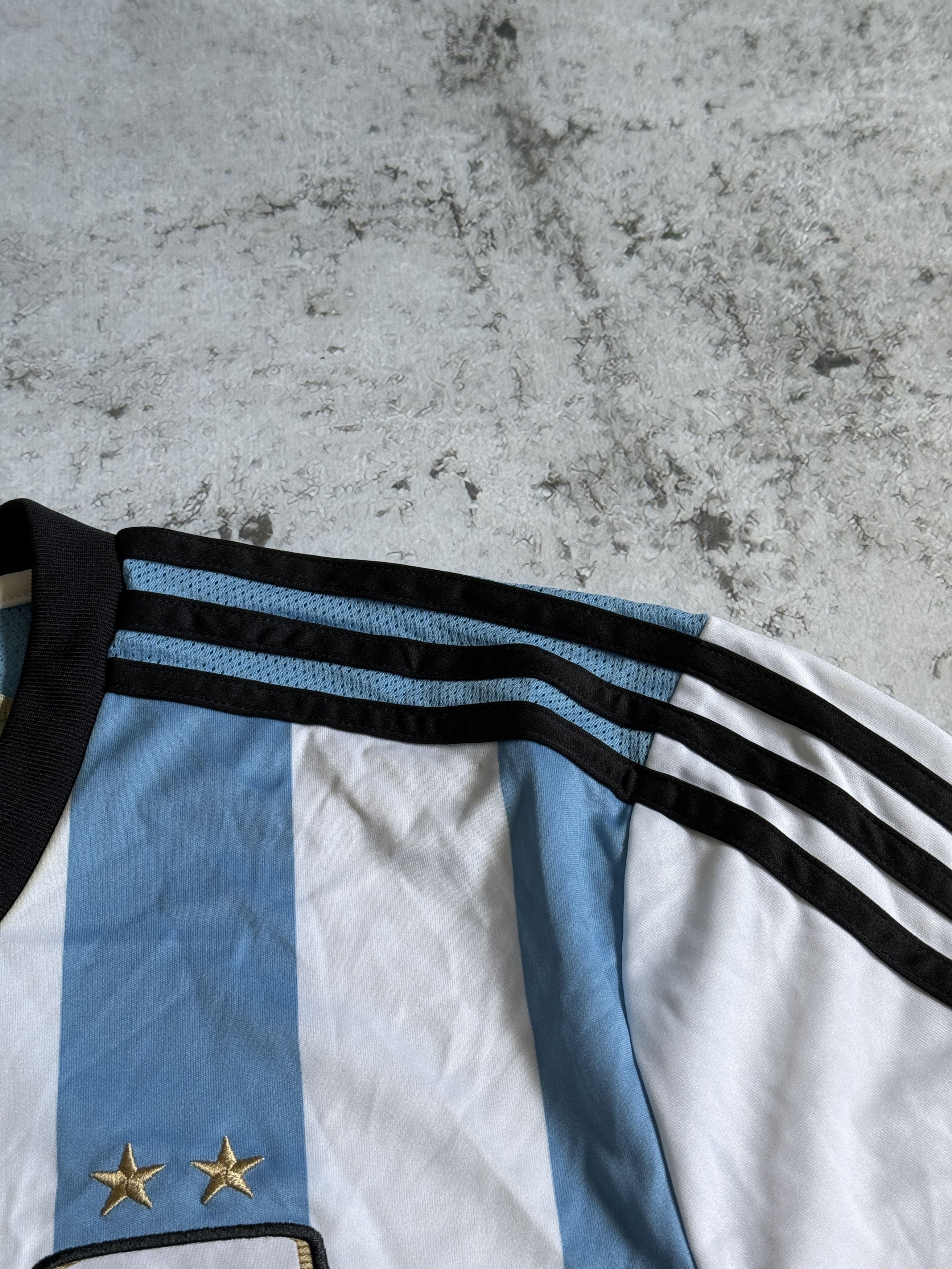 Adidas ARGENTINA 2013 2014 HOME SHIRT JERSEY ADIDAS sz XL Size US XL / EU 56 / 4 - 6 Thumbnail