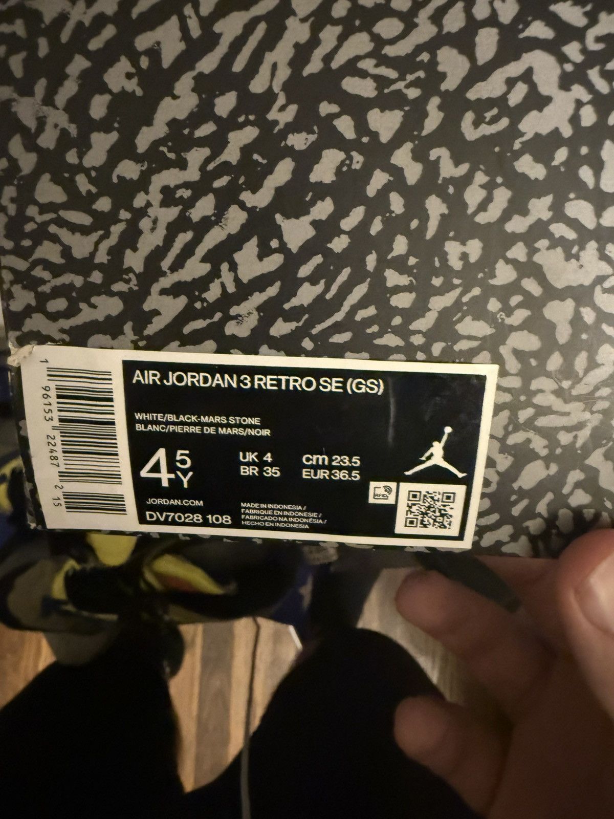 Jordan Brand Jordan retro 3 mars size 4.5y Size US 6 / IT 36 - 7 Thumbnail