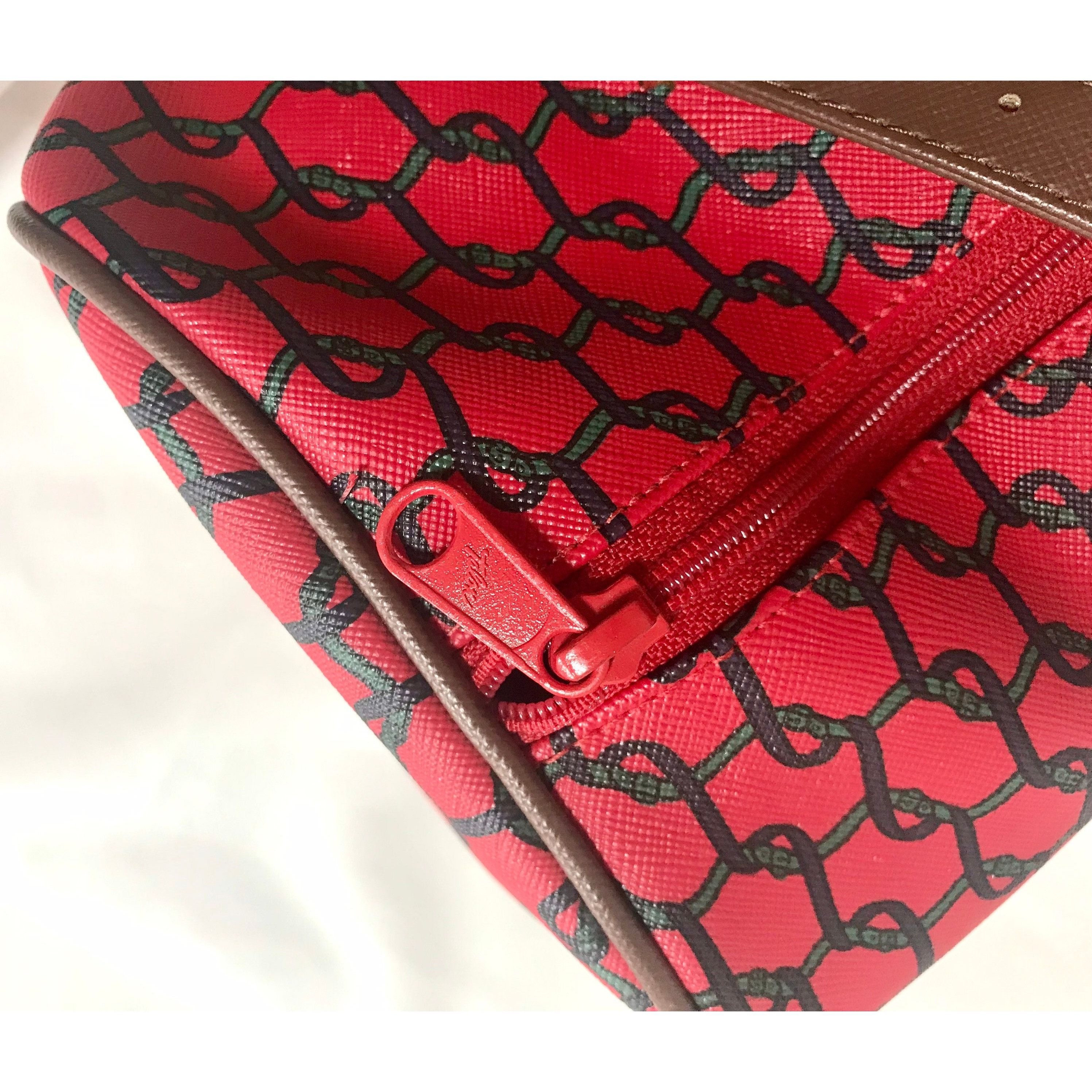 Roberta di Camerino Vintage Roberta di Camerino red, green and navy handbag Size ONE SIZE - 6 Thumbnail