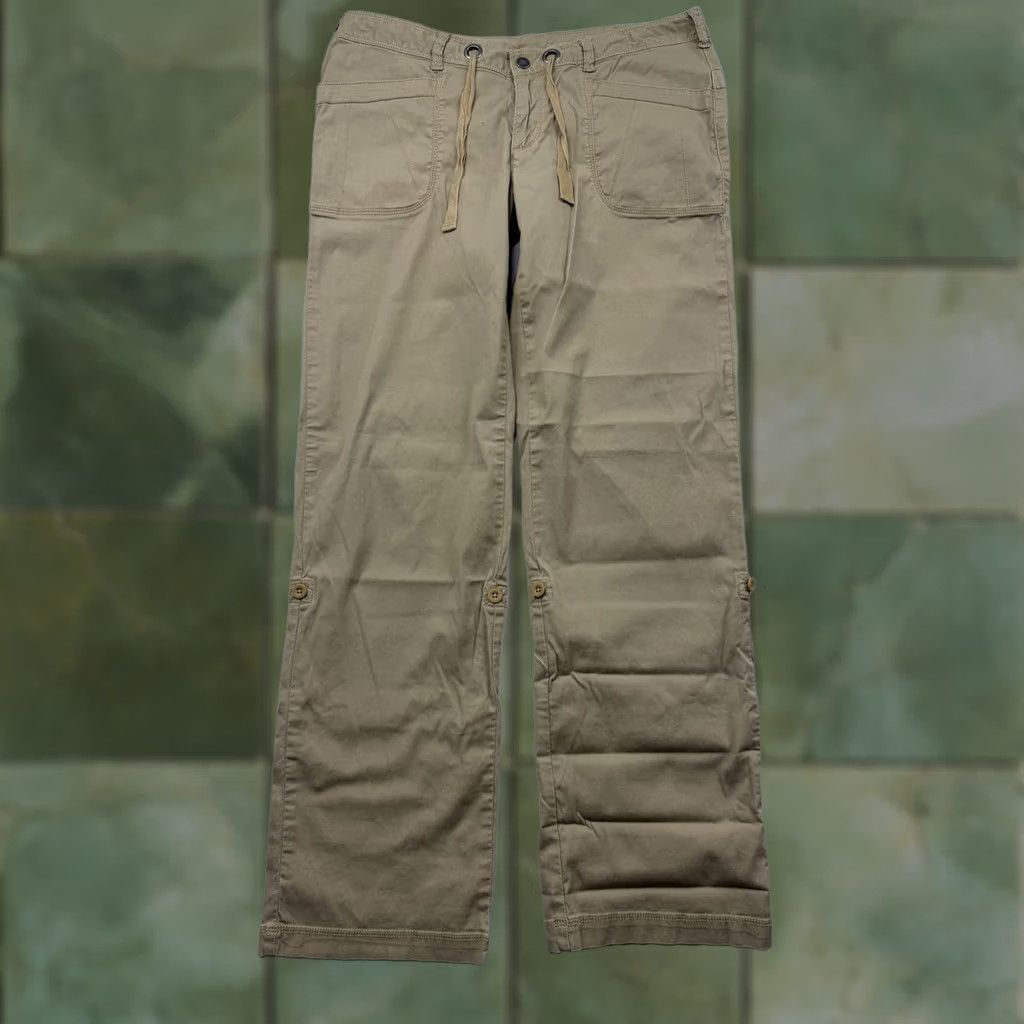 The North Face The North Face Pants Beige Twill Convertible Adjustable Waist Womens 12 Khakis Regular Stretch Pockets 31in Inseam Casual Travel Mens? Womens Size 34" / US 12 / IT 48 - 1 Thumbnail