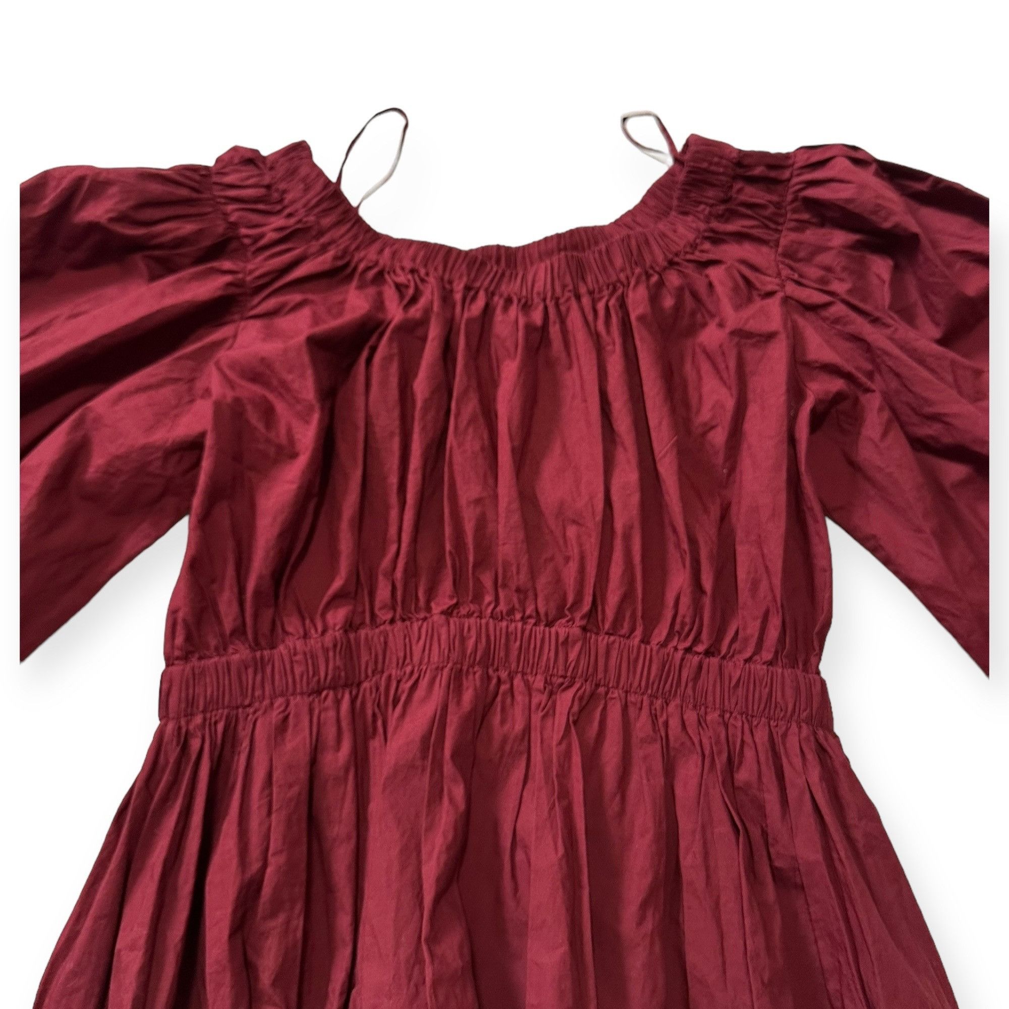 Ulla Johnson Ulla Johnson Martine Dress in Bordeaux, Size 6 Size M / US 6-8 / IT 42-44 - 11 Thumbnail
