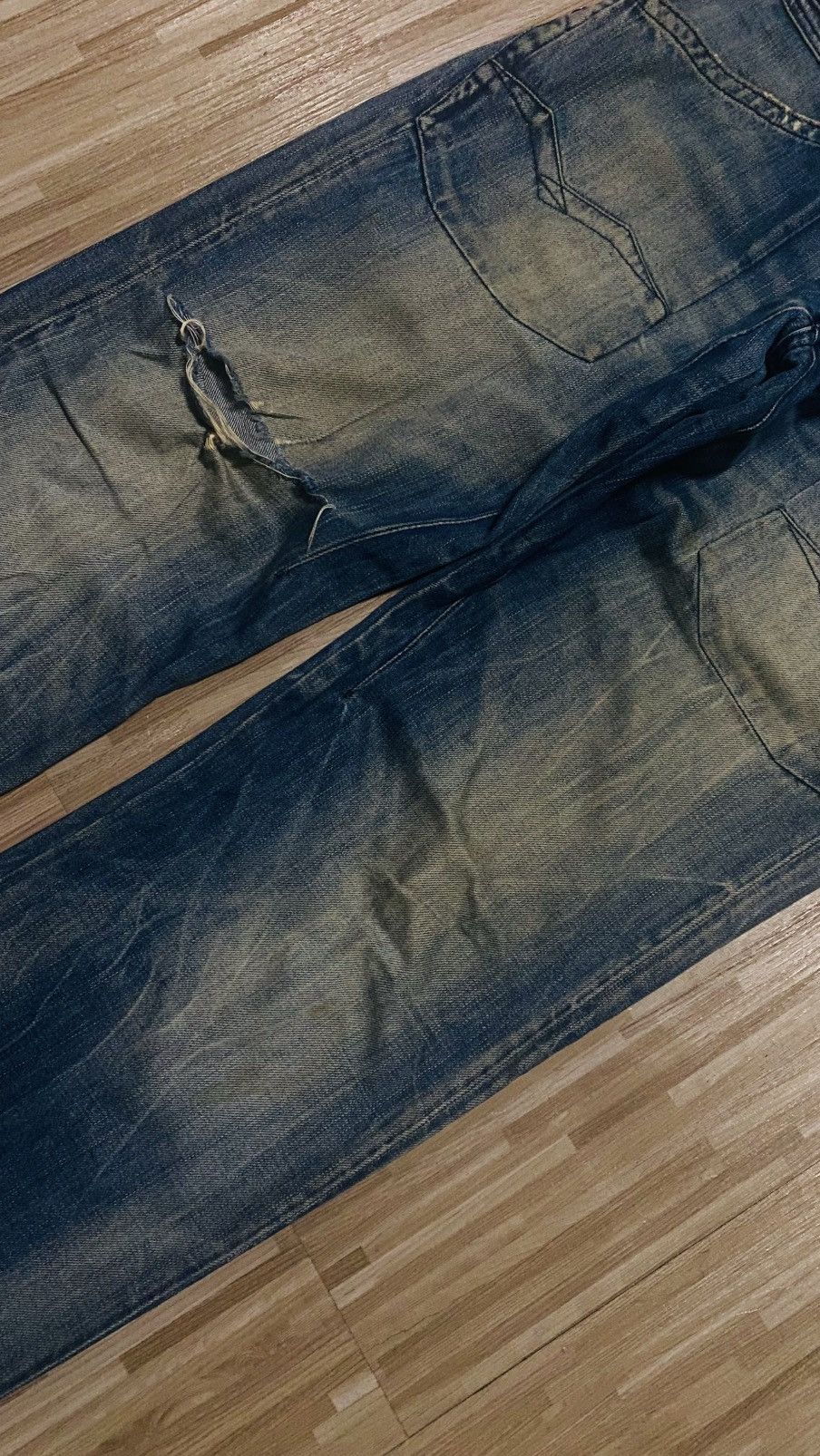 Vintage 💥VINTAGE JEANS💥REPLAY FLARE MADE IN TUNISIA💥 Size US 34 / EU 50 - 8 Thumbnail