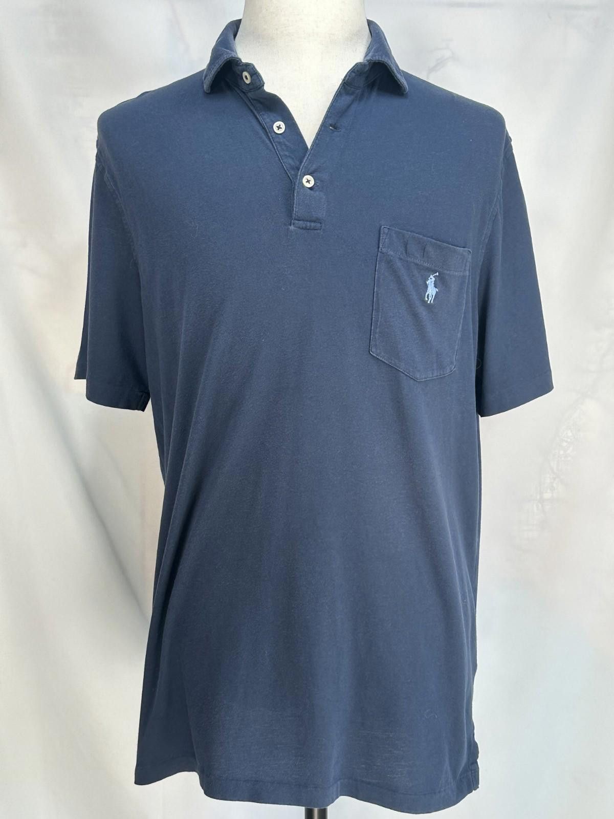 Polo Ralph Lauren Polo Ralph Lauren 1/4 Button Classic Fit Polo Shirt Blue L Size US L / EU 52-54 / 3 - 1 Thumbnail