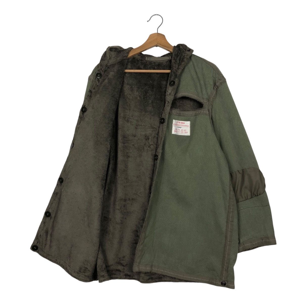 Vintage True Vintage 40s Blanket Military Jacket Germany WWII Striwa Size US M / EU 48-50 / 2 - 13 Thumbnail