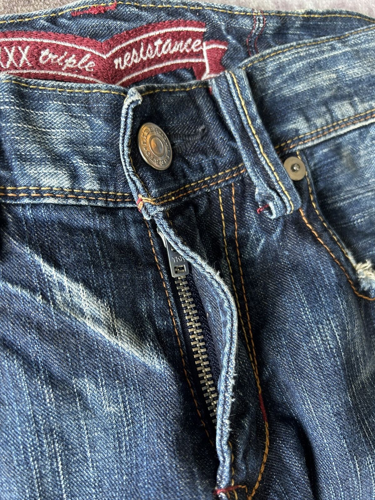 If Six Was Nine Flared Painter Style Liberto Jeans Size US 32 / EU 48 - 8 Thumbnail