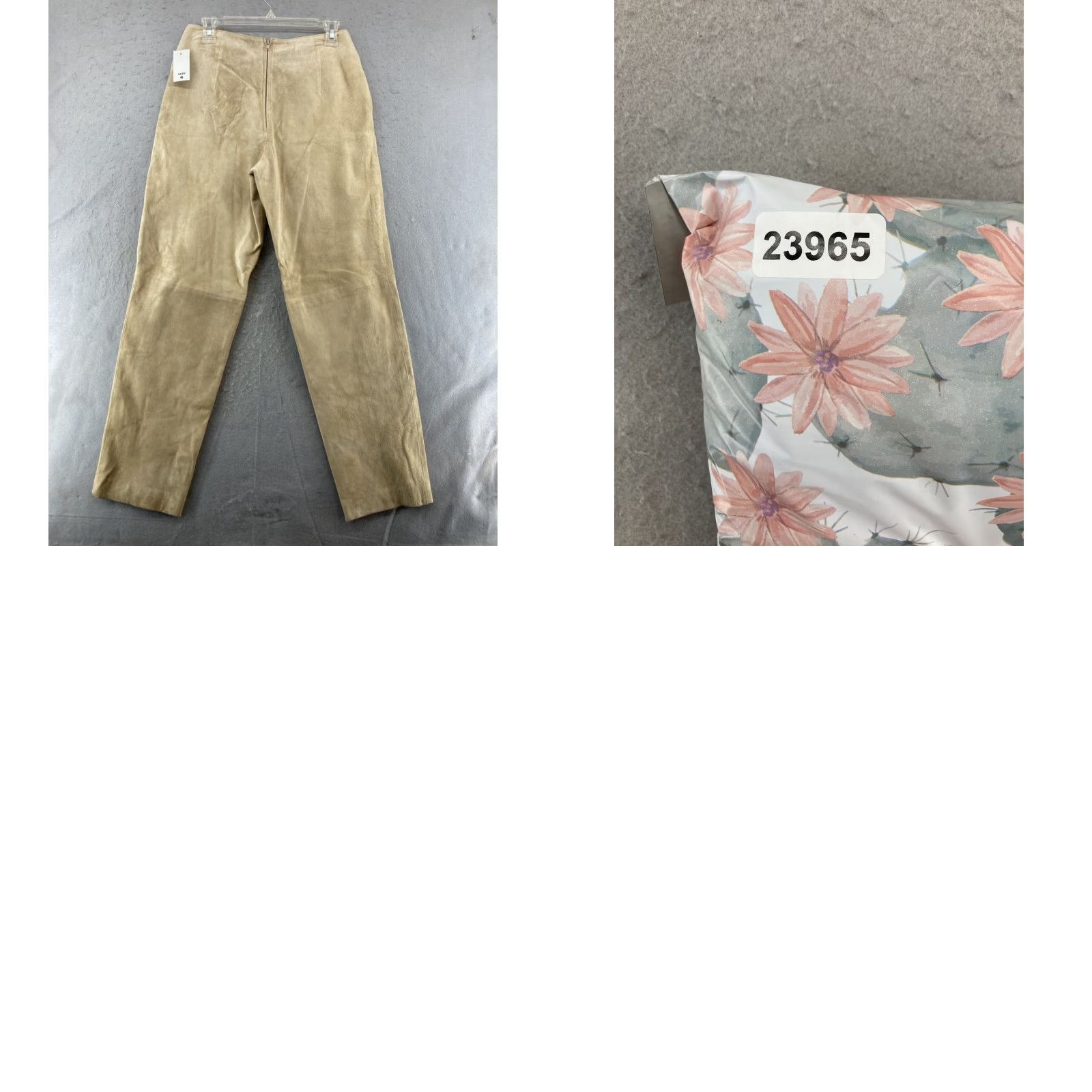 Vintage B&J Women's Suede Pants 6 Straight Fit Brown 2000s Y2K Vintage-inspired Casual Dress Size 28" / US 6 / IT 42 - 8 Thumbnail