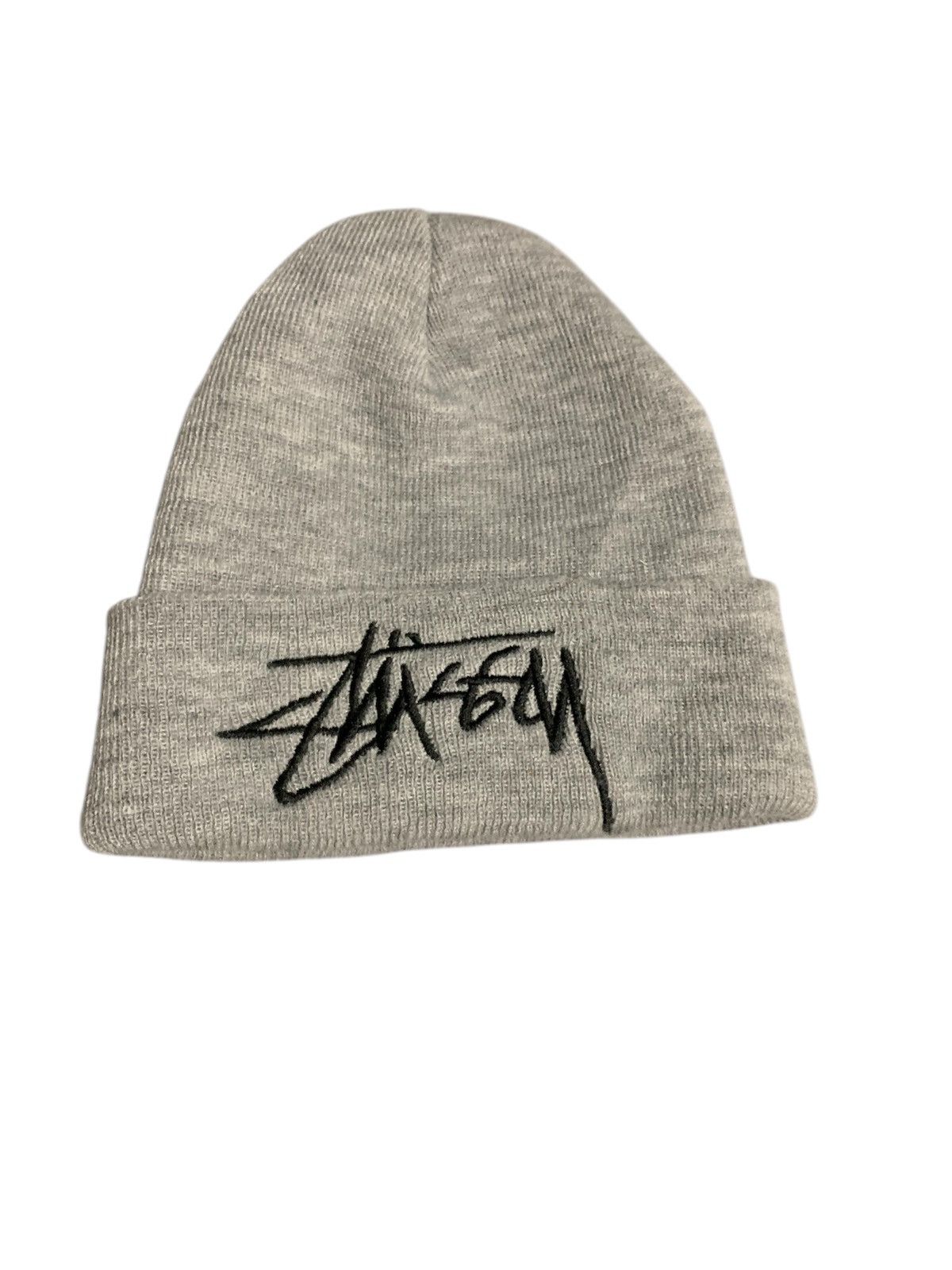 Stussy Gray stussy beani Size ONE SIZE - 1 Thumbnail