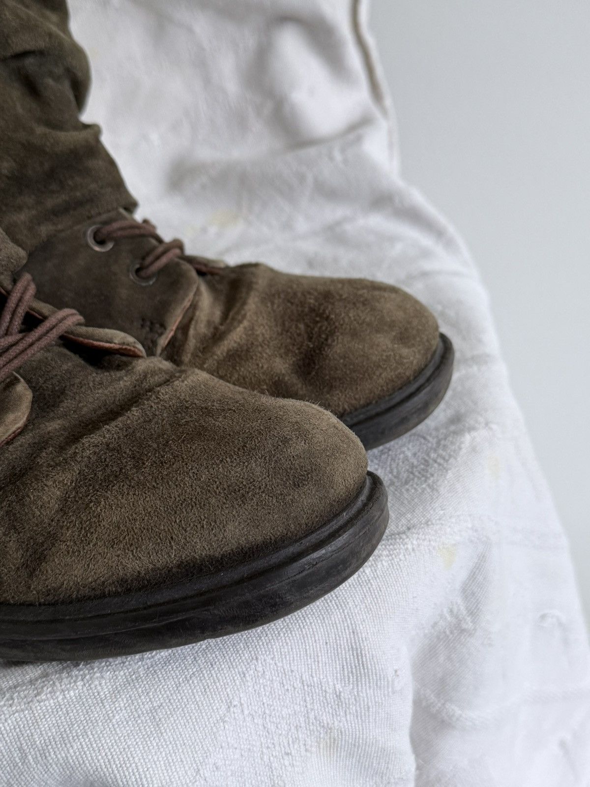A.S.98 Avant Garde A.S. 98 Tornado Mart Style Suede Leather Boots Size US 6 / EU 39 - 5 Thumbnail