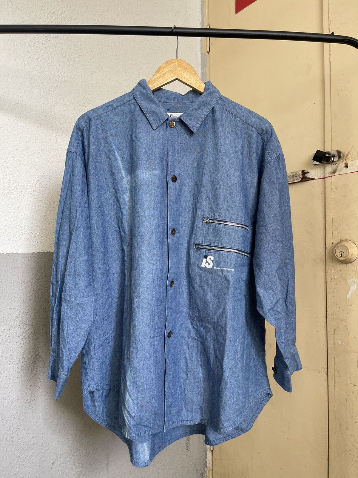 Issey Miyake × Tsumori Chisato Issey Miyake Chisato Tsumori Button Up Zipper Shirt Size US XL / EU 56 / 4 - 1 Thumbnail