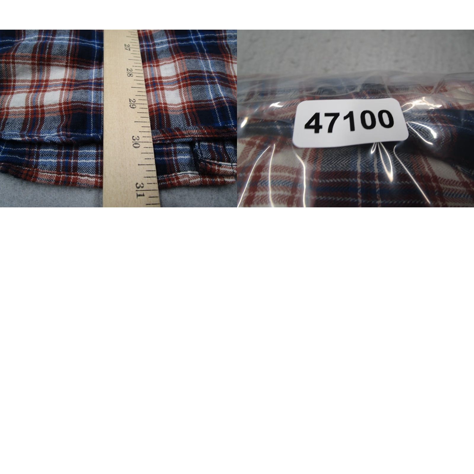 Lucky Brand Lucky Brand Shirt Mens 2XL Blue Plaid Button-Up Twill Pearl Snaps Yoke Pocket Western Casual Work Mens 2XL Blue Size US XXL / EU 58 / 5 - 8 Thumbnail