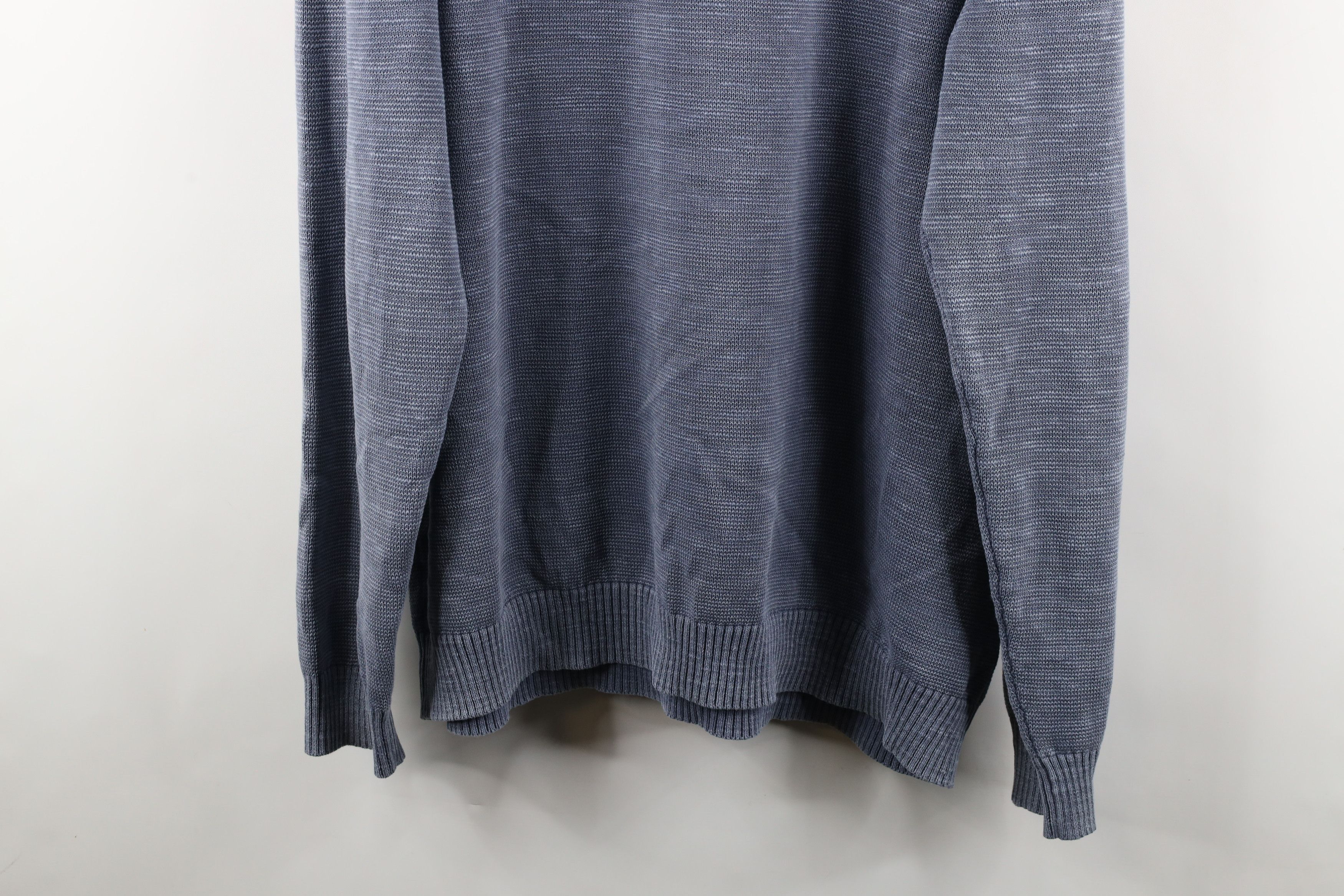 Tommy Bahama × Vintage Tommy Bahama Cotton Ribbed Knit Half Zip Pullover Sweater Size US XXL / EU 58 / 5 - 11 Thumbnail