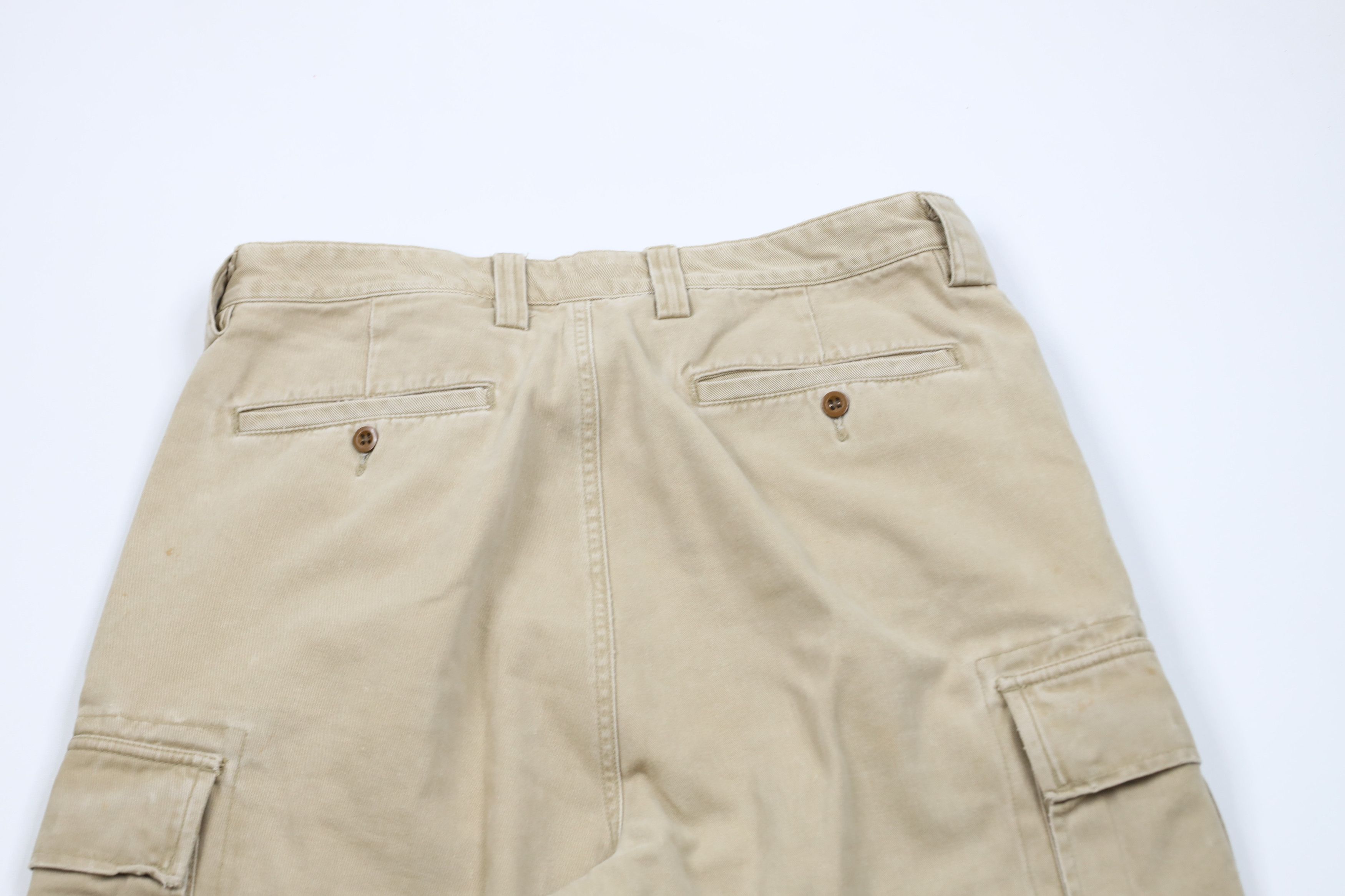 Abercrombie & Fitch Vintage 90s Abercrombie & Fitch Baggy Wide Leg Cargo Pants Size US 34 / EU 50 - 12 Thumbnail