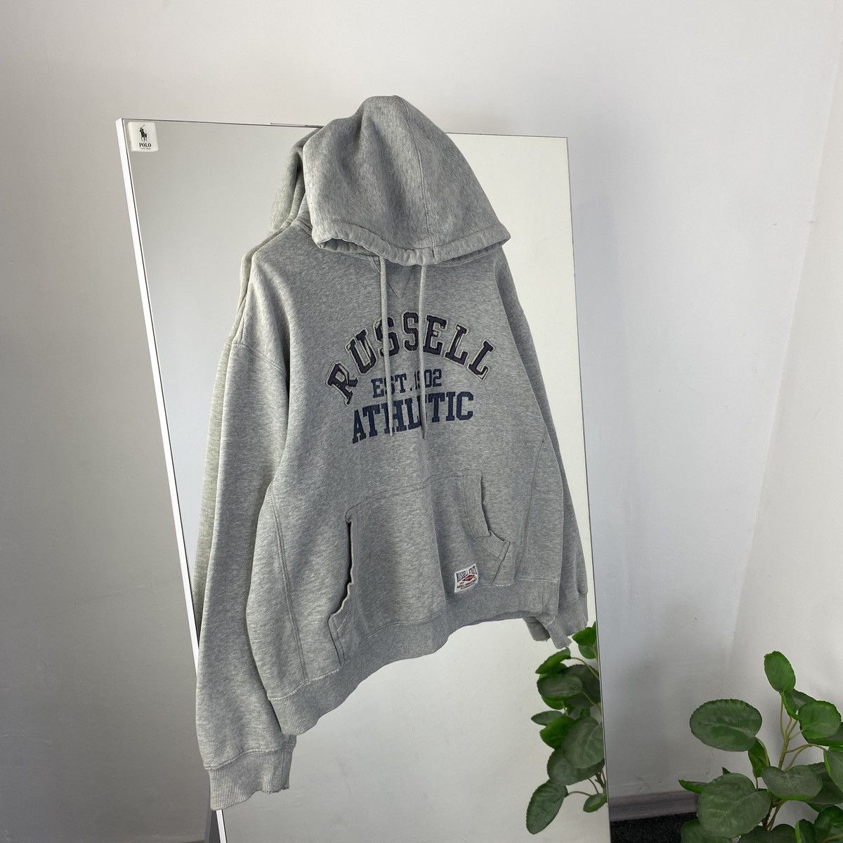 Russell Athletic RUSSELL ATHLETIC VINTAGE BOXY HOODIE Y2K Size L / US 10 / IT 46 - 1 Thumbnail
