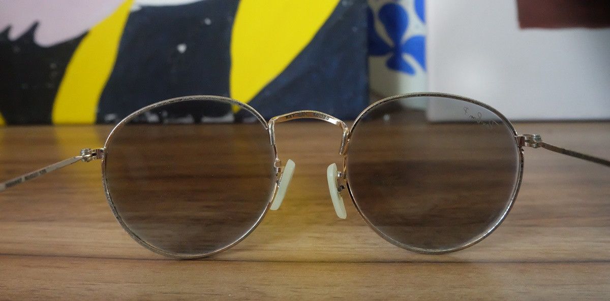 RayBan Ray-Ban RB3447 Round Metal Sunglasses Size ONE SIZE - 8 Thumbnail