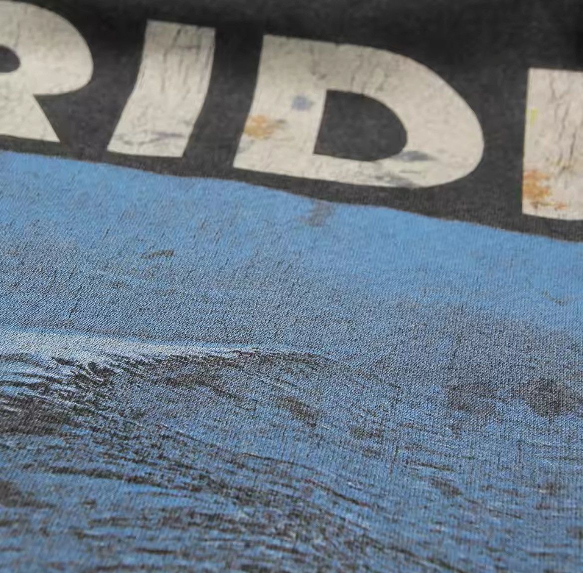 Japanese Brand × Vintage 'RIDE' Nowhere Indie Rock Graphic Printed Cotton Tshirt Size US XXL / EU 58 / 5 - 6 Thumbnail