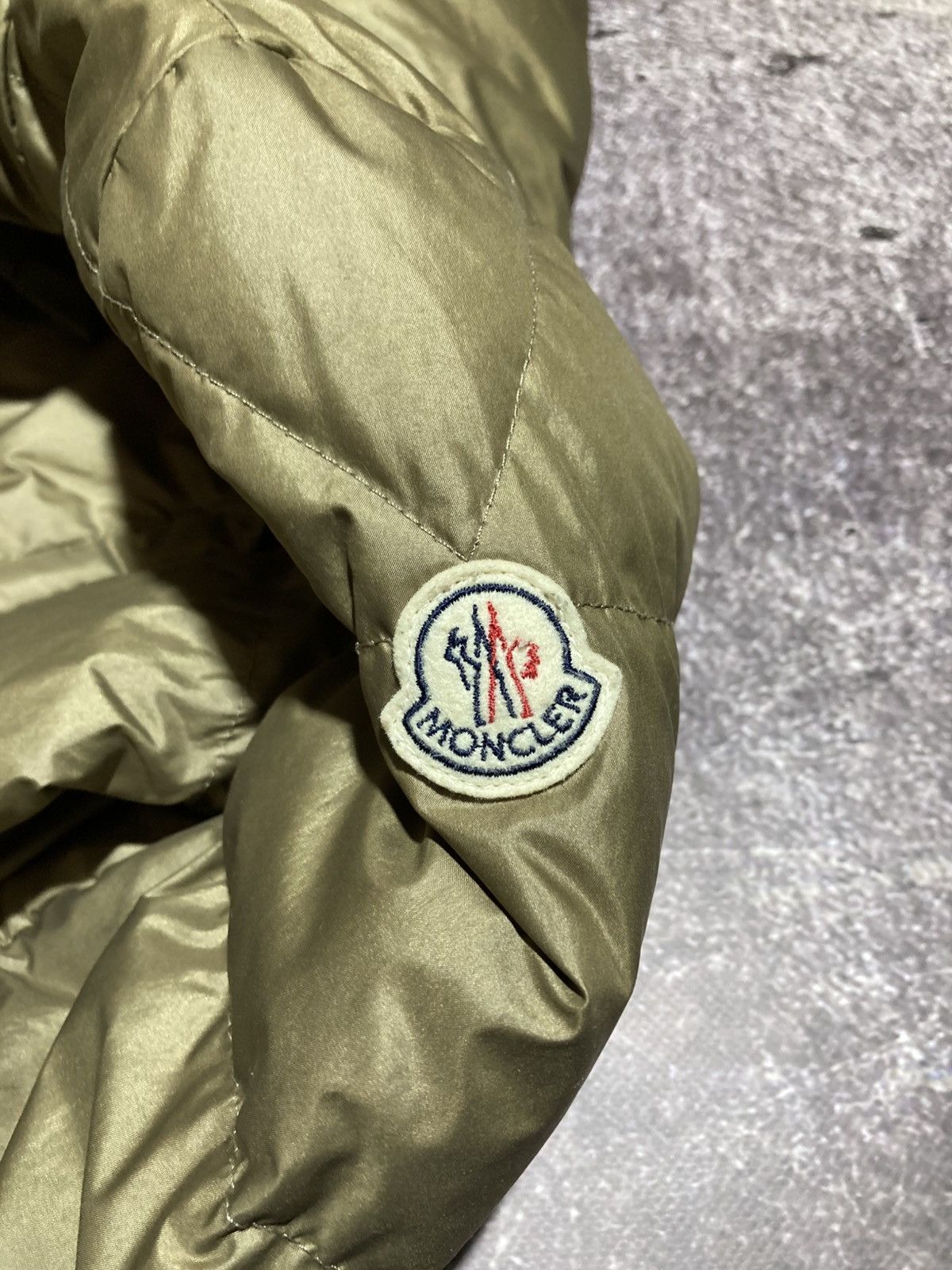 Moncler Moncler Khaki Down Peplum Trim Detailed Seri Jacket Size M / US 6-8 / IT 42-44 - 11 Thumbnail