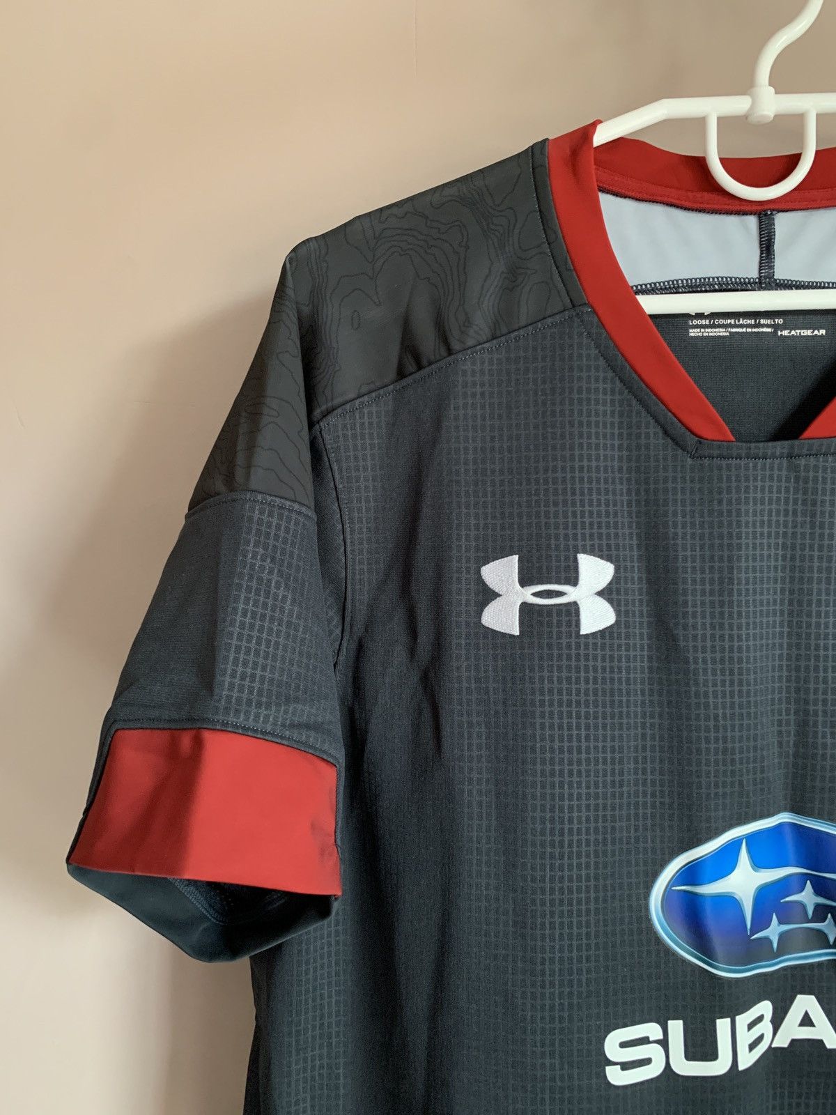 Under Armour Wales 2018 Away Rugby Union Shirt Under Armour Size XL Size US XL / EU 56 / 4 - 3 Thumbnail
