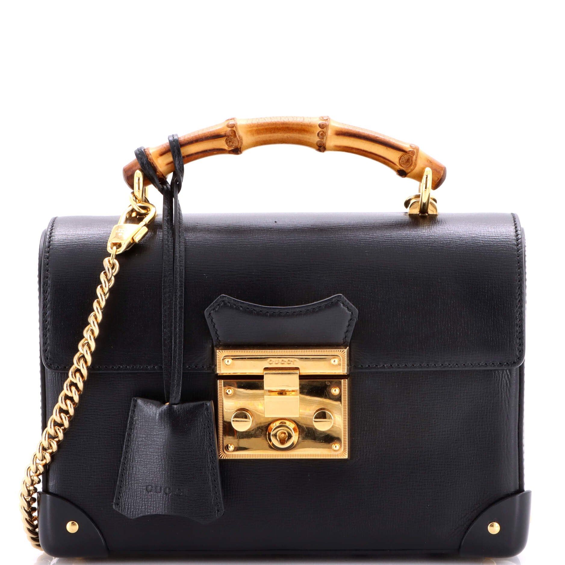 Gucci Padlock Bamboo Shoulder Bag Size ONE SIZE - 1 Thumbnail