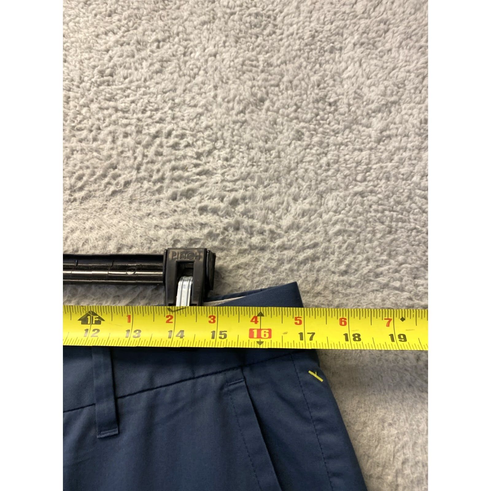 Bonobos Bonobos Pants Mens 33x32 Chino Straight Leg Deep Aqua Office Casual Regular Stretch Pockets Zip Front Size US 33 - 3 Thumbnail