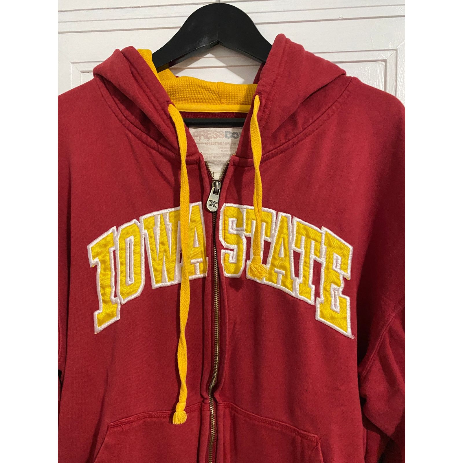 NCAA Iowa State Cyclones Full-Zip Hoodie Size XL Size US XL / EU 56 / 4 - 2 Thumbnail
