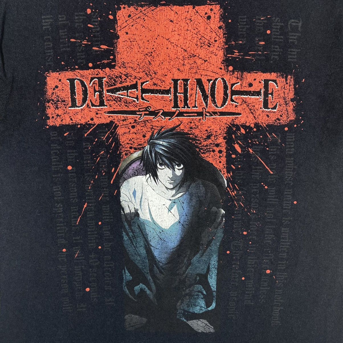 Anime VINTAGE 00's DEATH NOTE ANIME TEE Size US S / EU 44-46 / 1 - 3 Thumbnail