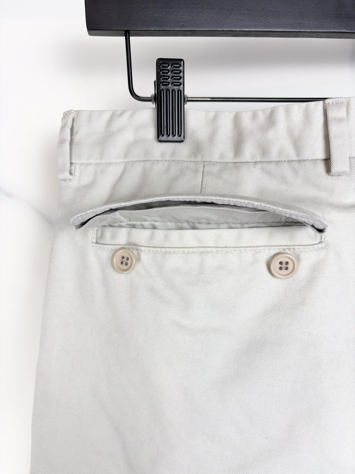 Dior × Hedi Slimane SS05 Dior Homme Beck Wide Leg Buttoned Trousers Pants Size US 32 / EU 48 - 5 Thumbnail