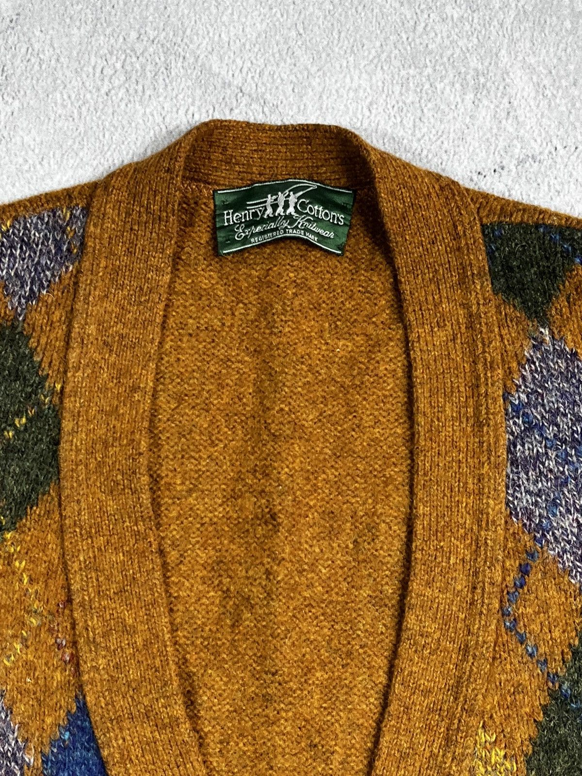 Henry Cotton's Vintage 90s Henry Cottons check vest retro old money style Size US XXL / EU 58 / 5 - 4 Thumbnail