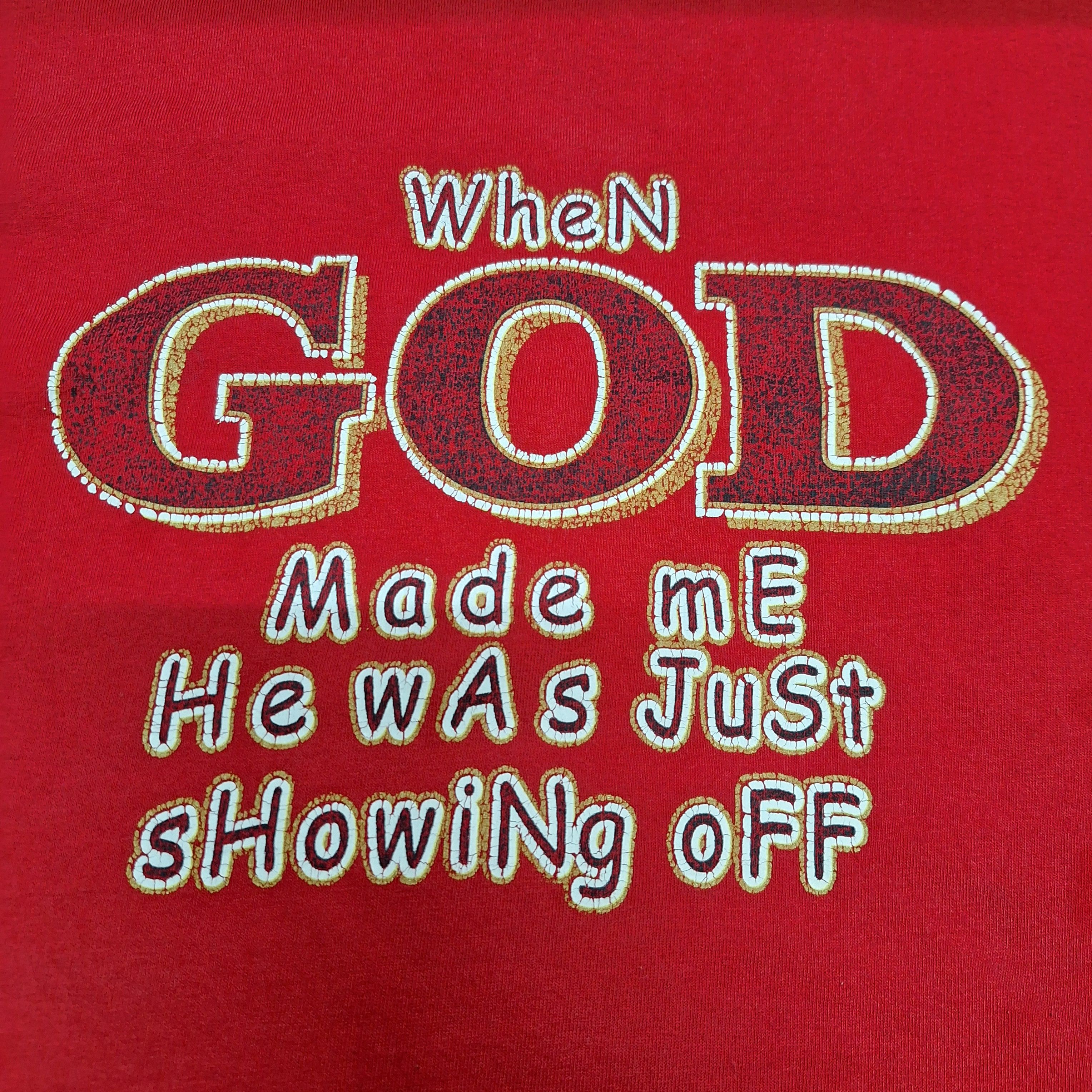 Vintage Vintage Shaka Wording/Quote T Shirt Size US L / EU 52-54 / 3 - 3 Thumbnail