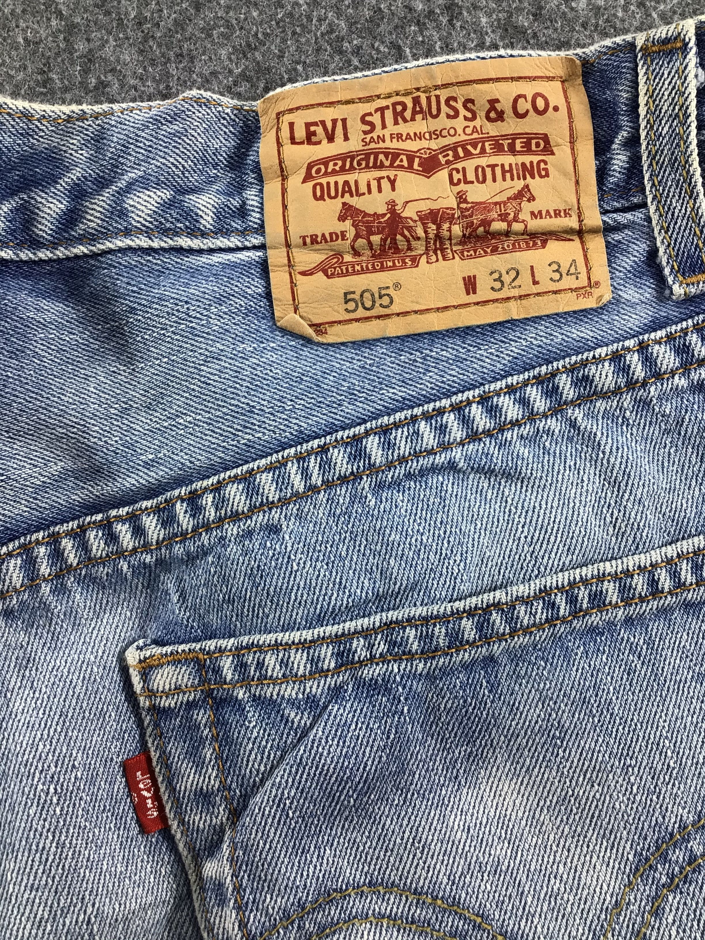 Levi's Vintage Levis 505 Jeans-J631 Size US 33 - 5 Thumbnail