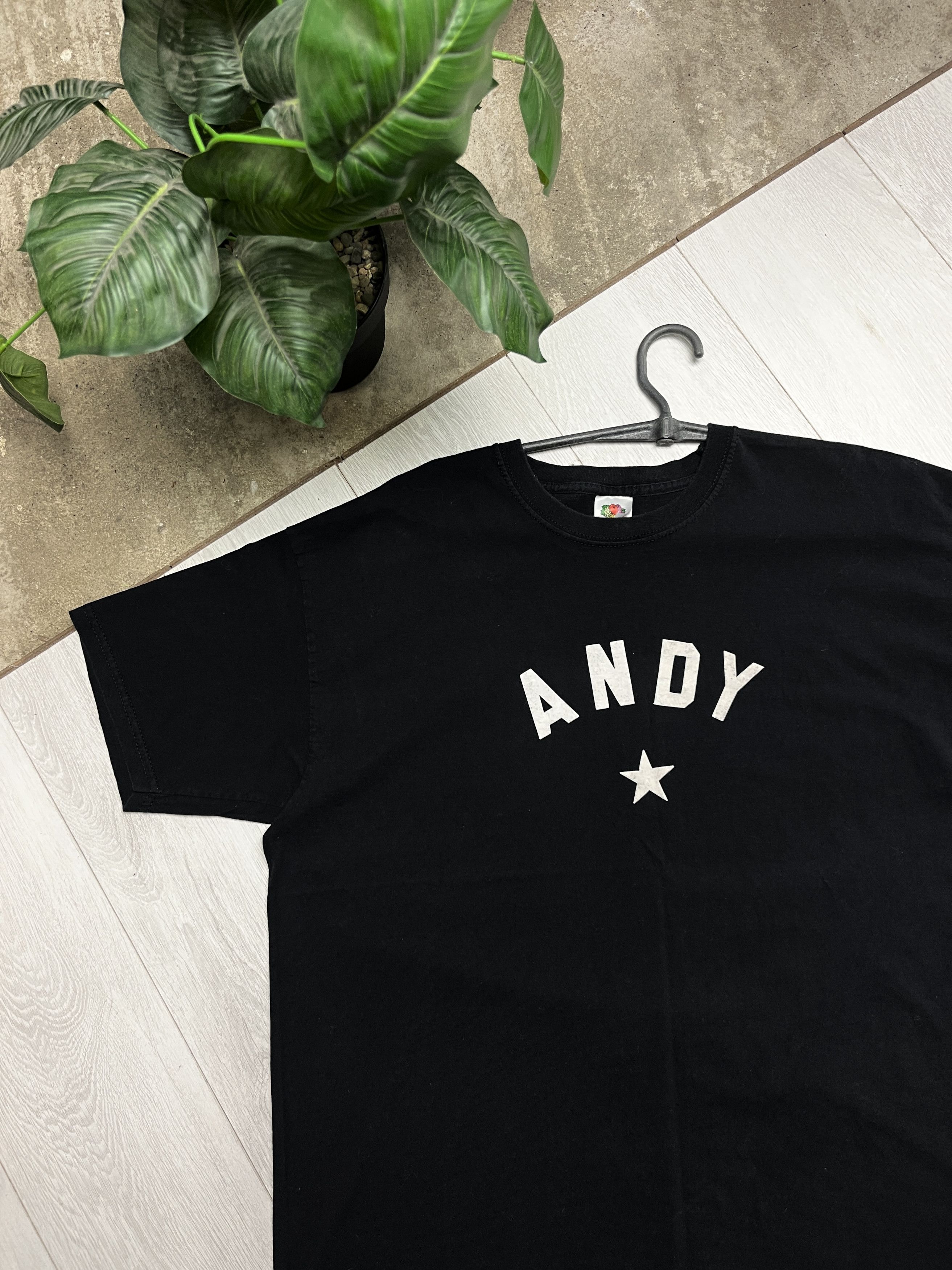 Other 2000s VINTAGE ANDY MINIMALIST ARC LOGO GRAPHIC TEE - 816 Size US XL / EU 56 / 4 - 2 Thumbnail