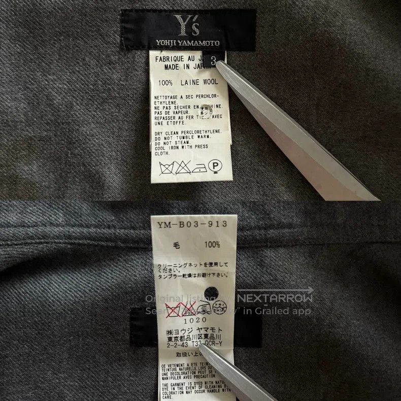 Yohji Yamamoto Yohji Yamamoto 08 SS Wool Plant Dye Shirt Size US L / EU 52-54 / 3 - 7 Thumbnail