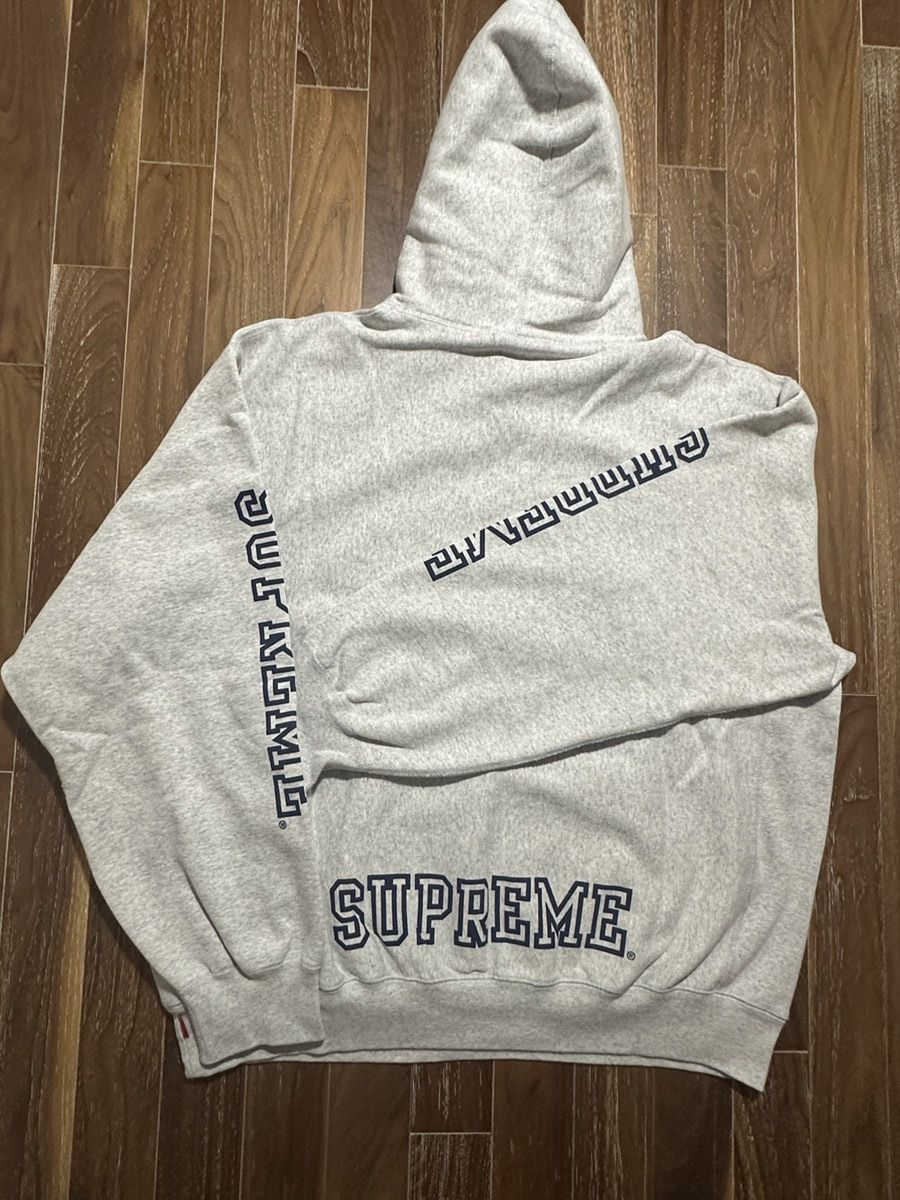 Supreme Supreme Gray Hoodie XL Size US XL / EU 56 / 4 - 4 Thumbnail