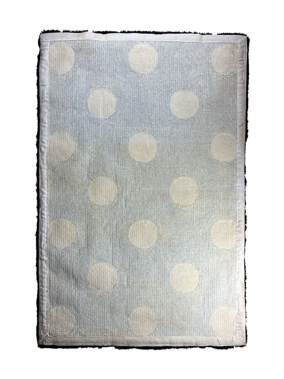 Undercover AW03 Undercover Paper Doll Polka Dot Rug Black Size ONE SIZE - 2 Thumbnail