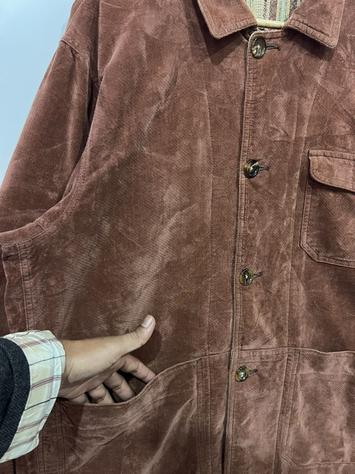 ABAHOUSE 🔥 Abahouse Japan Blanket chore REVERSIBLE jacket Size US L / EU 52-54 / 3 - 10 Thumbnail