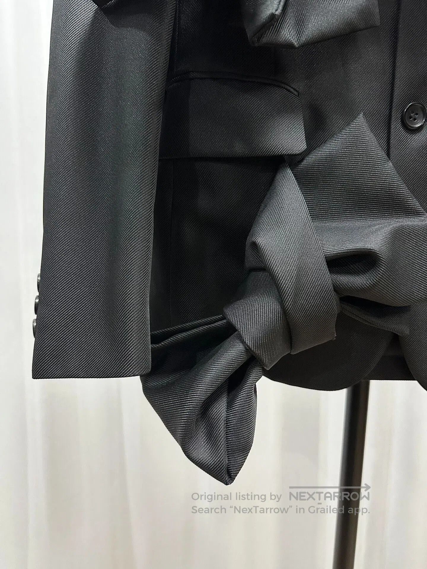 Comme des Garcons Homme Plus Comme des Garcons Homme Plus Bow Jacket. Size XS / US 0-2 / IT 36-38 - 3 Thumbnail